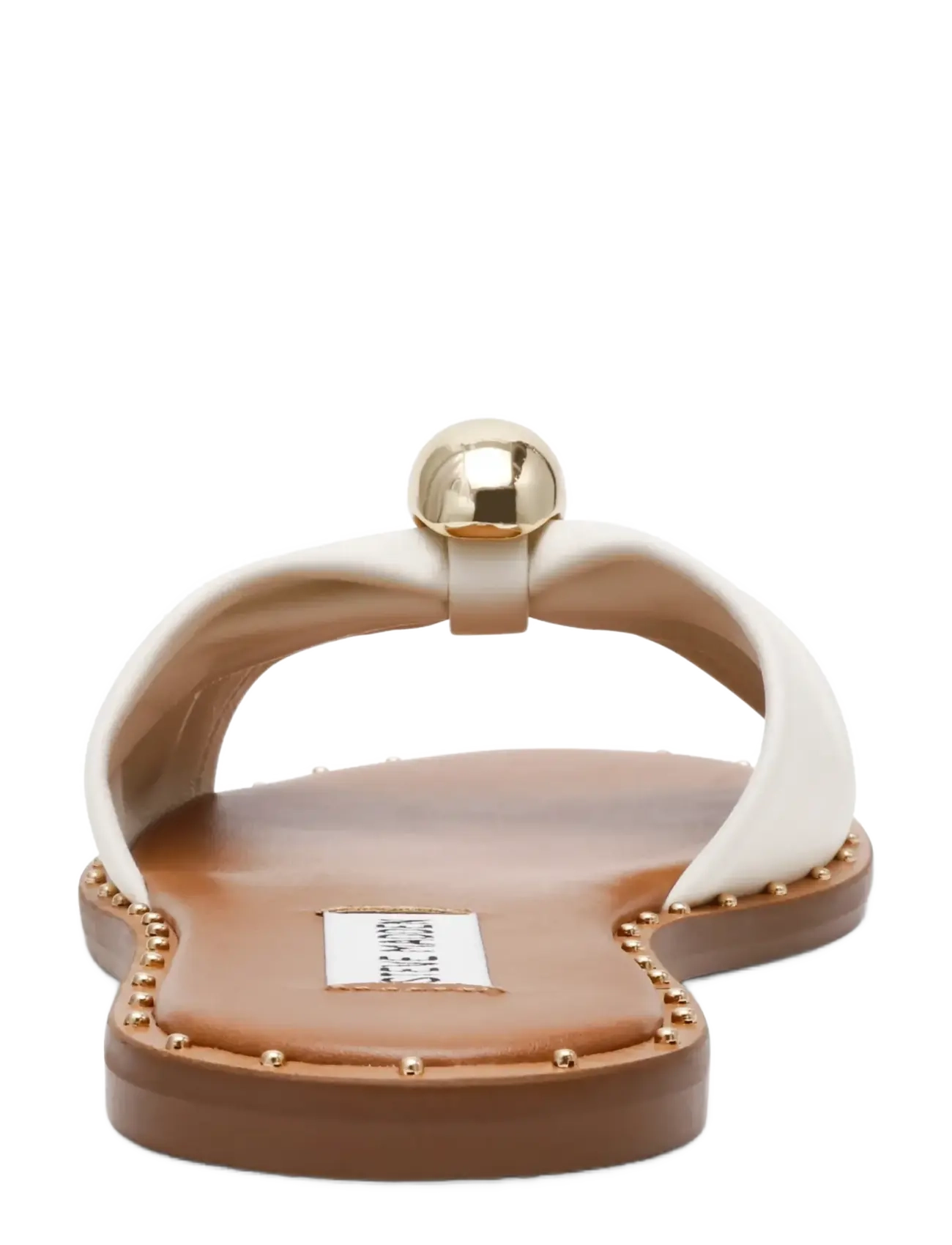 Steve Madden - Dipsy-CNE - flade sandaler - white leather - 4
