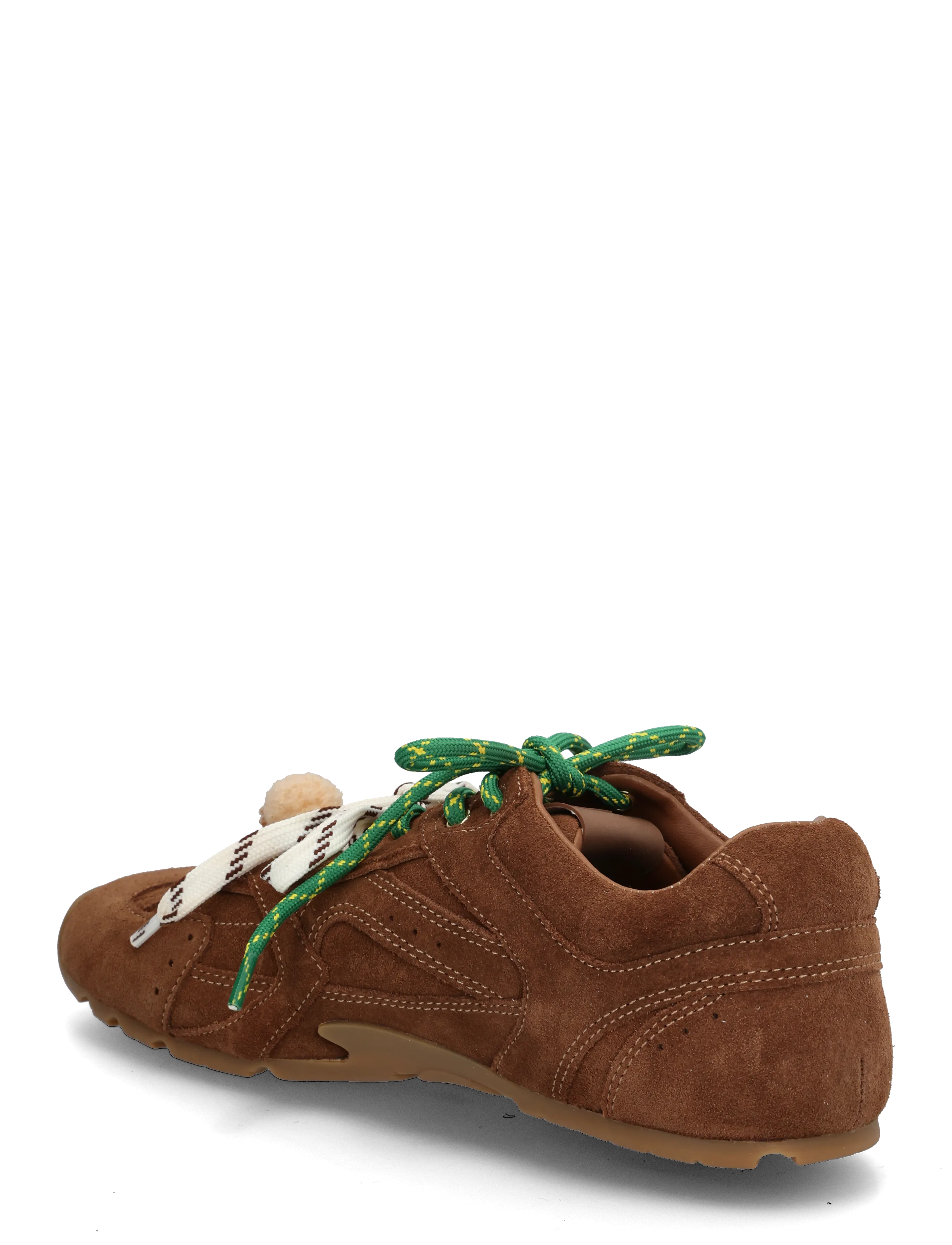 Steve Madden - Aziel-Charm - lave sneakers - tan suede - 1