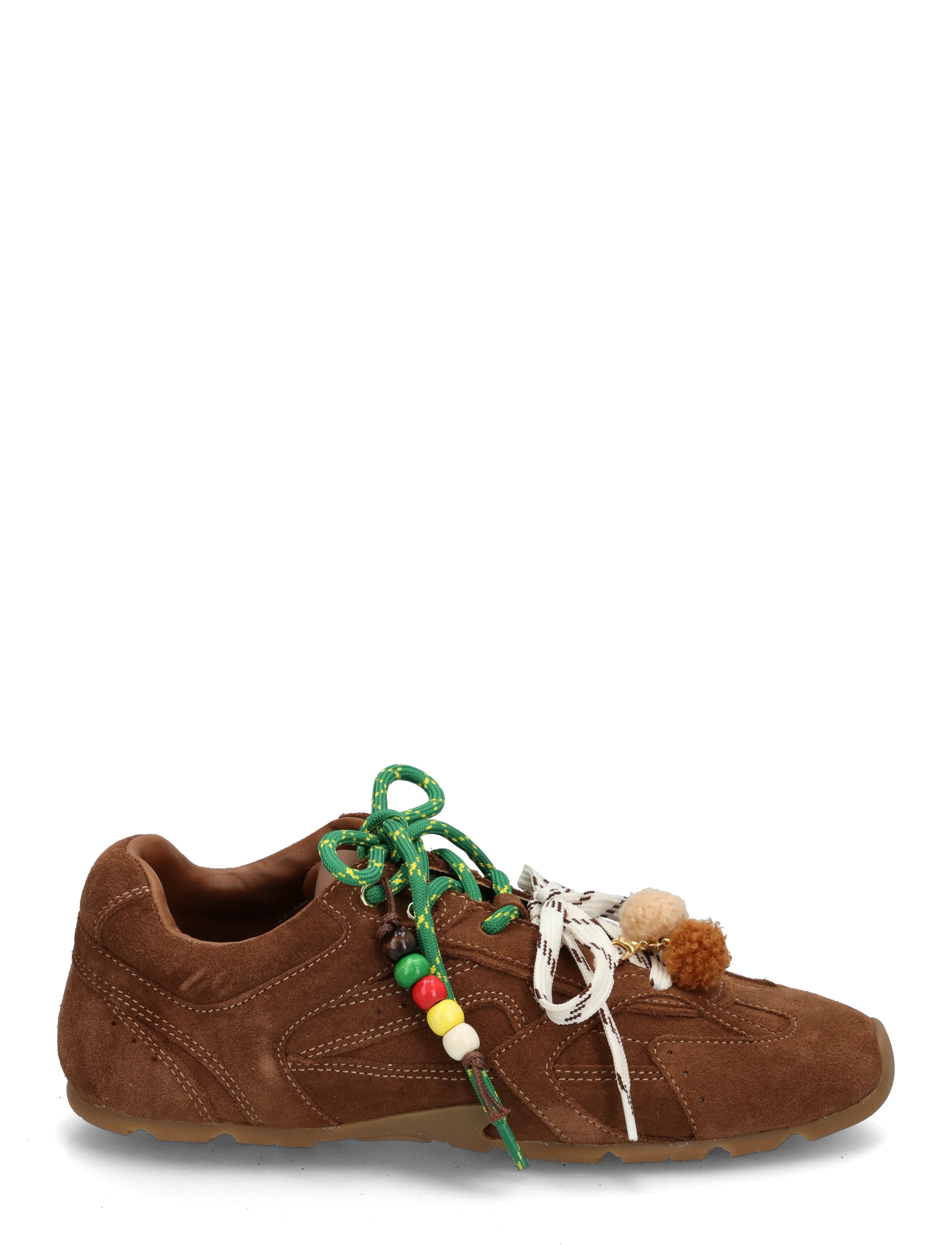 Steve Madden - Aziel-Charm - lave sneakers - tan suede - 2