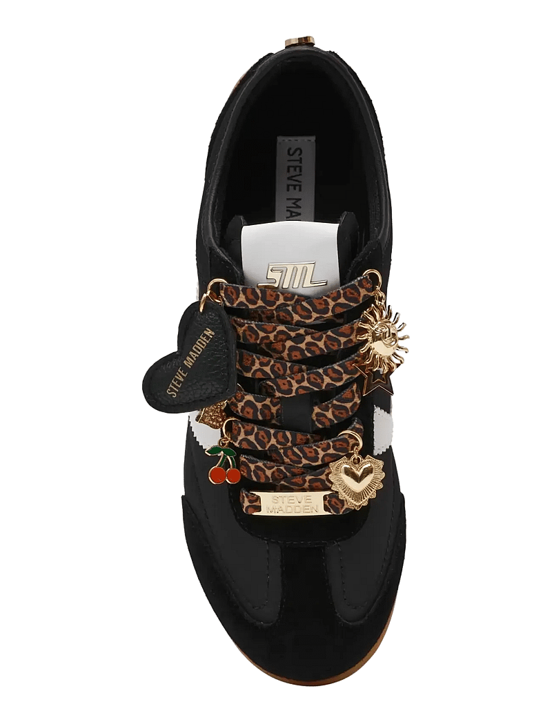 Steve Madden - Bassett-E - niedrige sneakers - black/white - 4