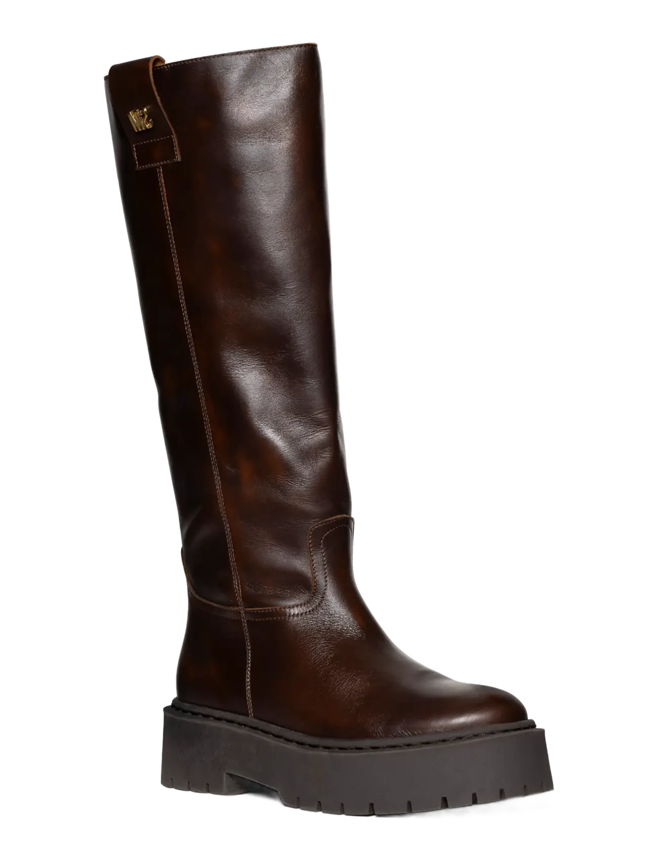 Steve Madden - Sonar - knähöga stövlar - brown - 1