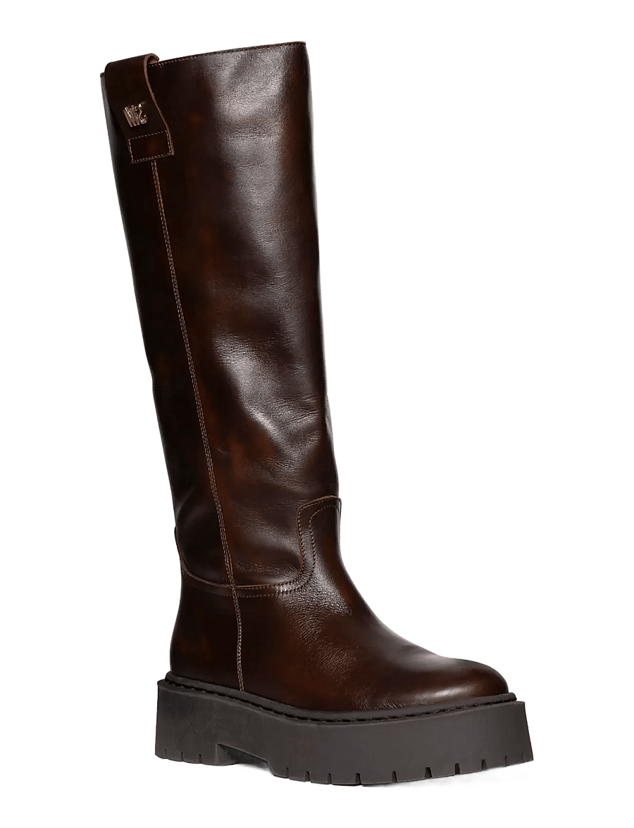 Steve Madden - Sonar - knähöga stövlar - brown - 1