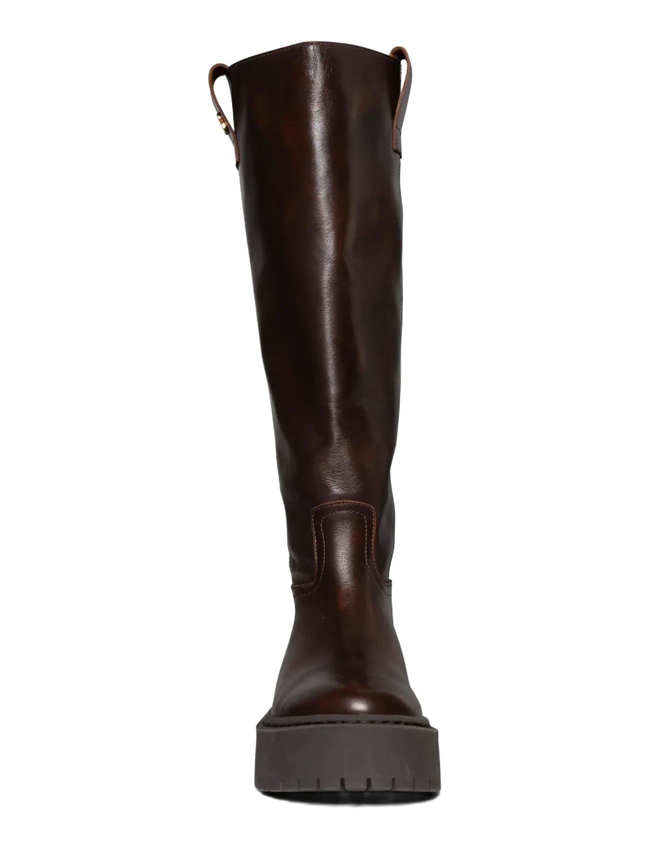 Steve Madden - Sonar - knähöga stövlar - brown - 2