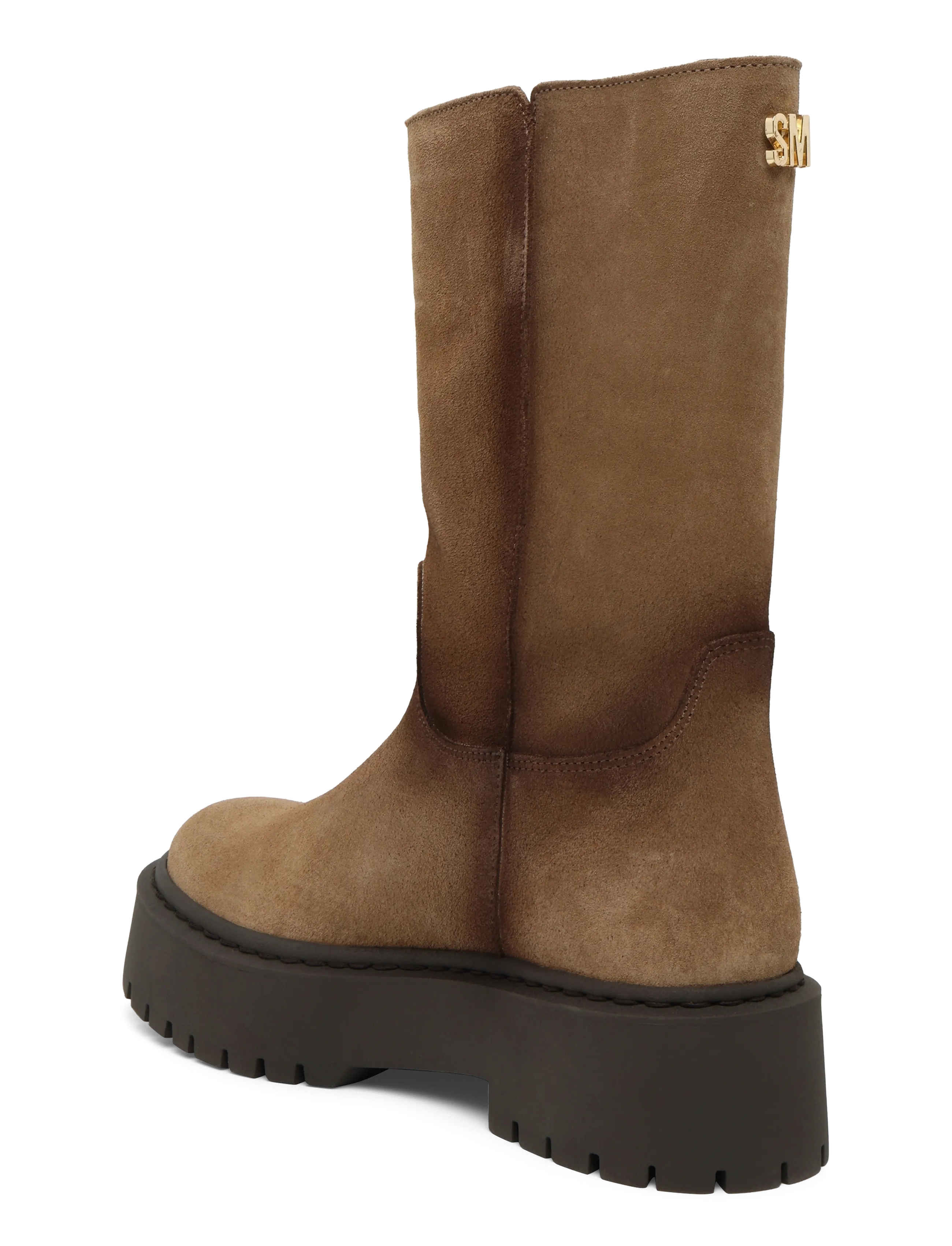 Steve Madden - Soleil - talvesaapad - taupe suede - 1