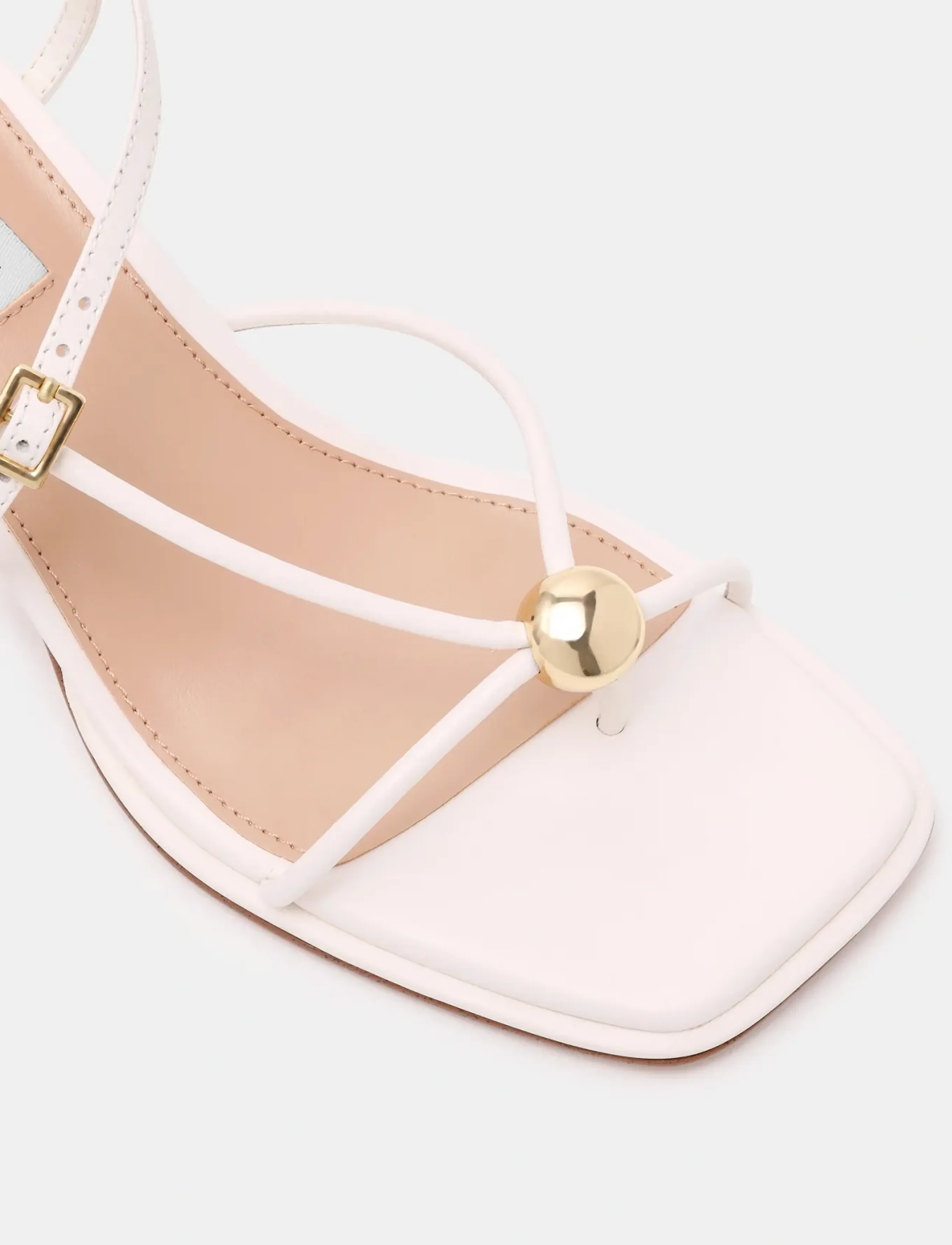 Steve Madden - Jackpots-E - heeled sandals - bone - 4