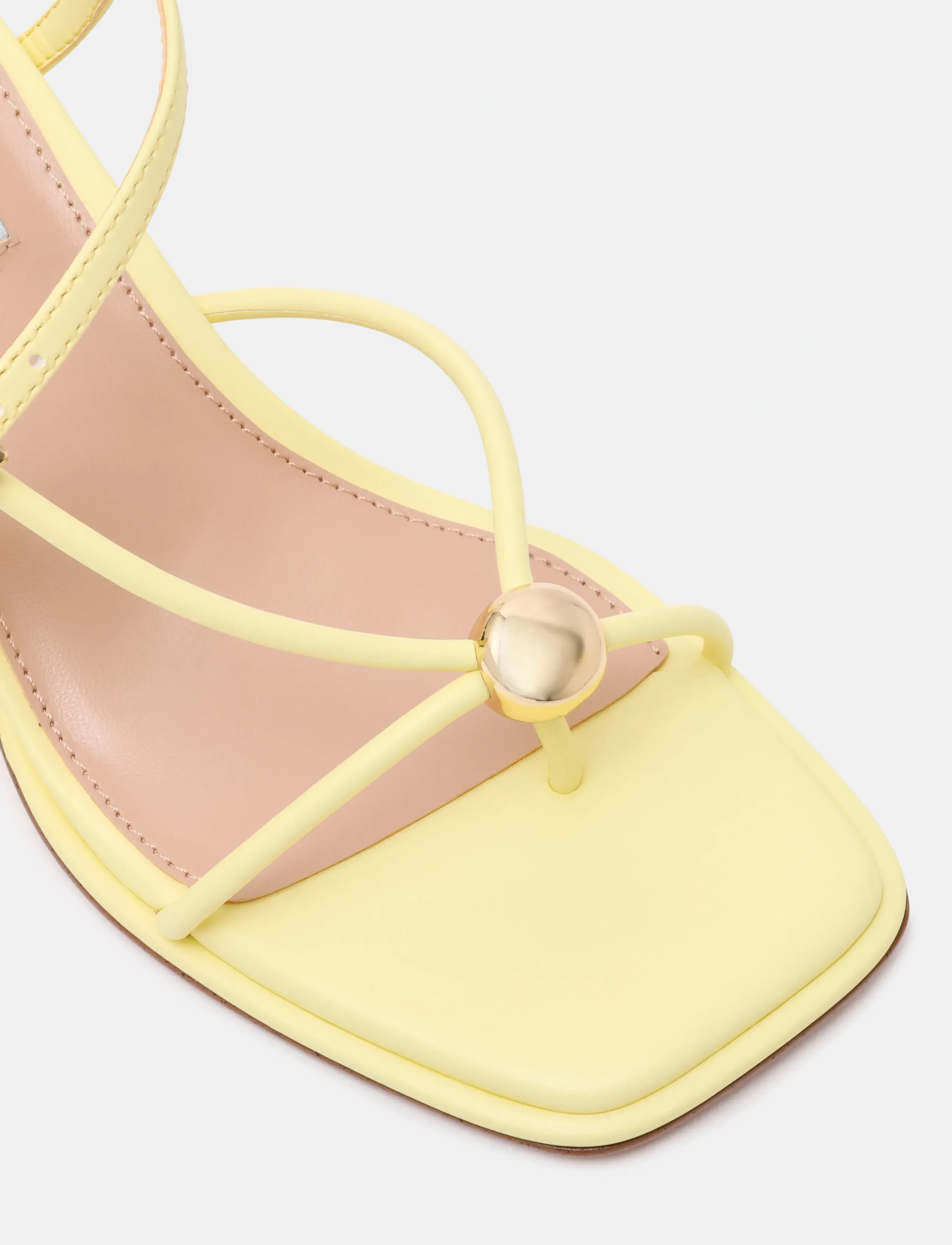 Steve Madden - Jackpots-E - sandalar með hæl - butter yellow - 4