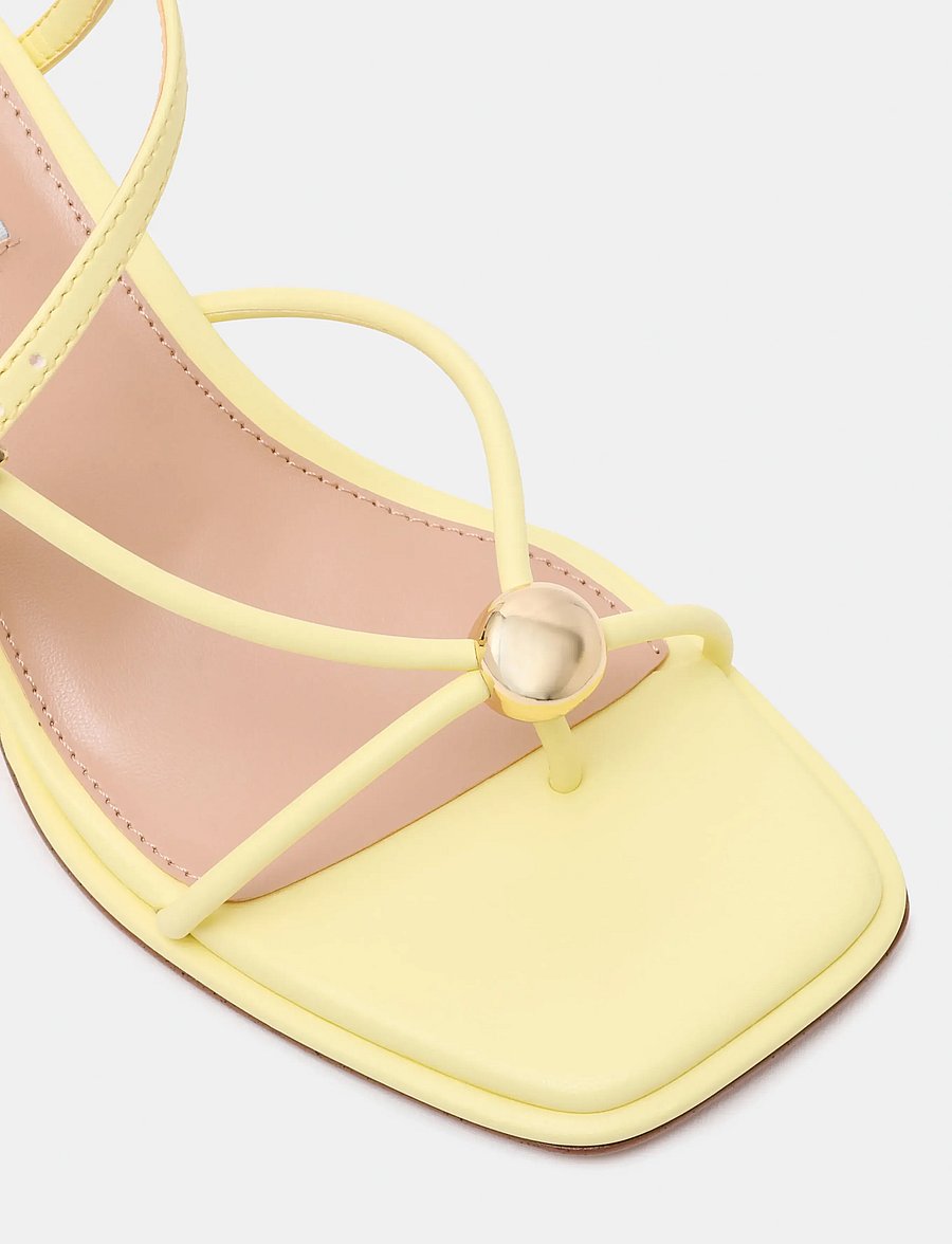 Steve Madden - Jackpots-E - sandaletten - butter yellow - 4