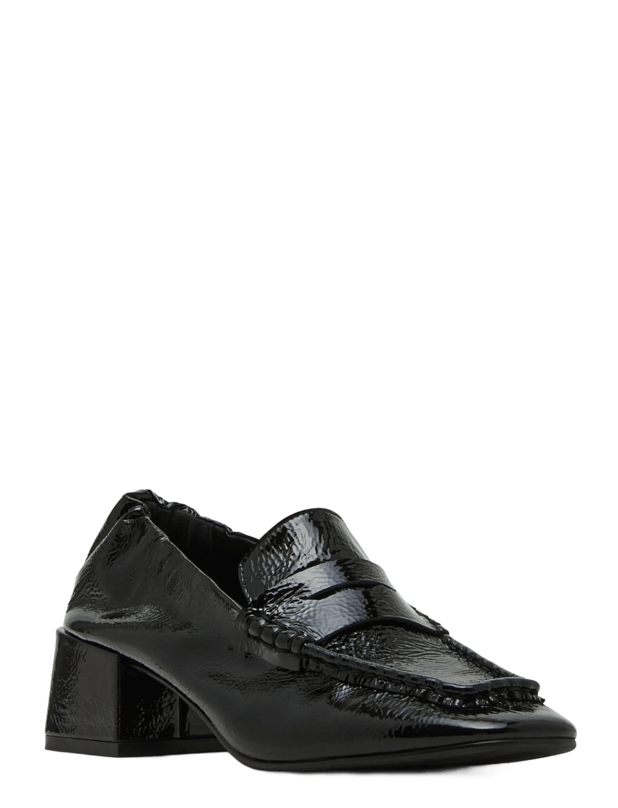 Steve Madden - Estee - modetrends - blk crinkle patent - 0