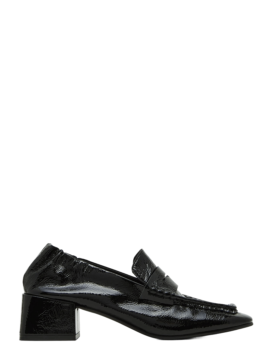 Steve Madden - Estee - modetrends - blk crinkle patent - 1