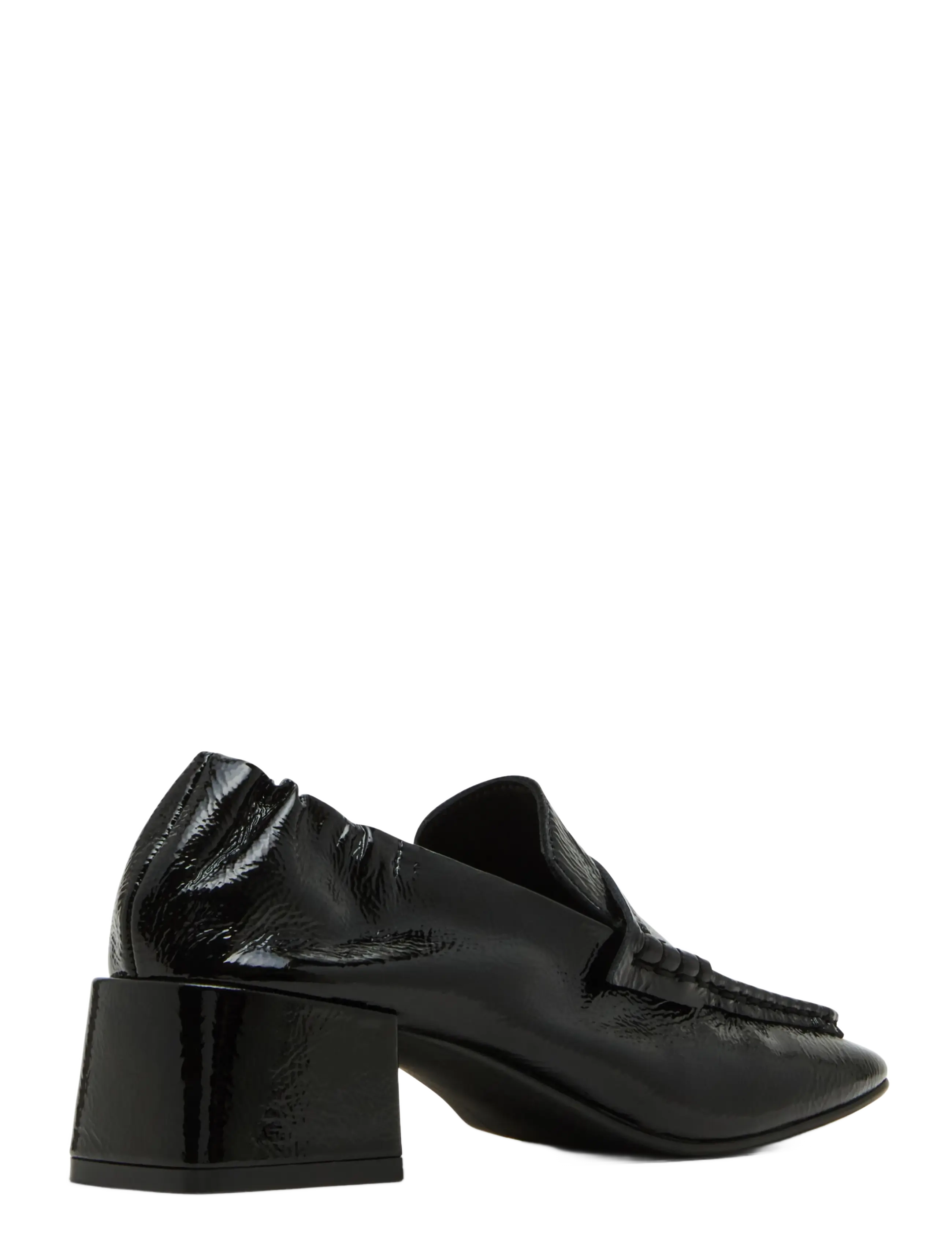 Steve Madden - Estee - mode trends - blk crinkle patent - 2