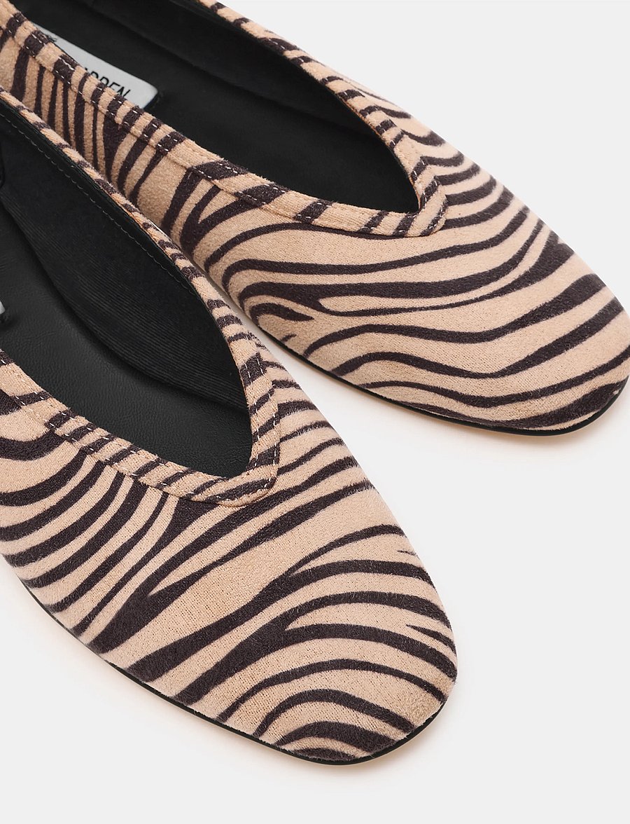 Steve Madden - Leni-A - besondere anlässe - taupe zebra - 4