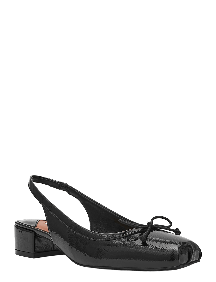 Steve Madden - Loved - slingbacks mit absatz - black crinkle patent - 0