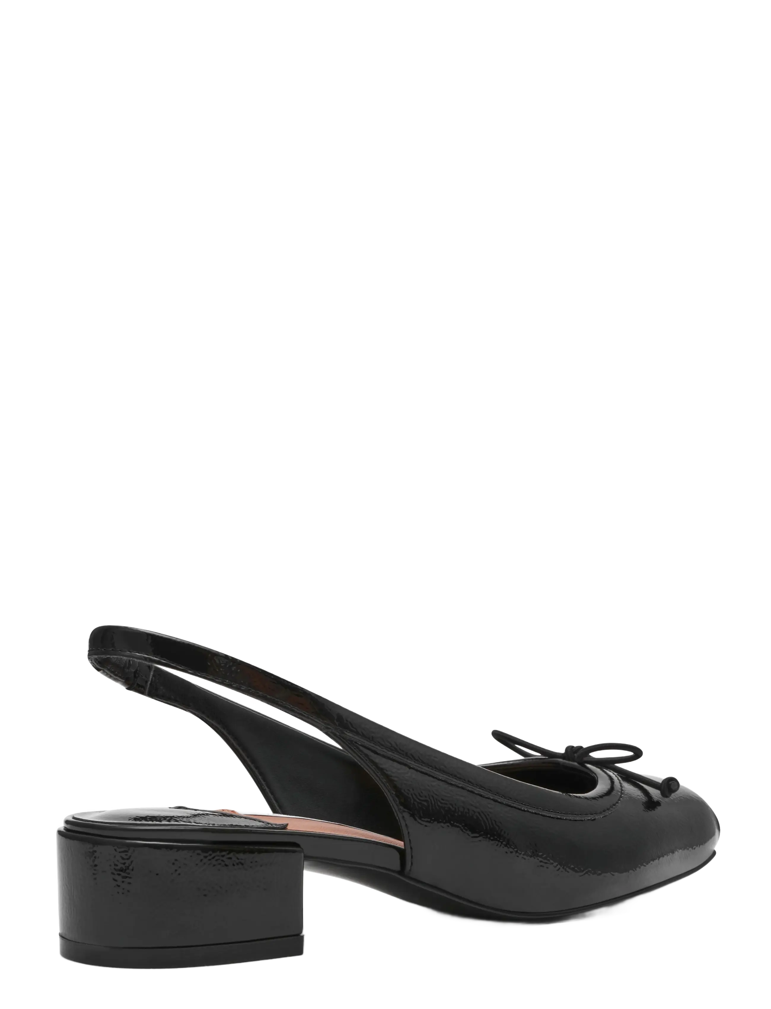 Steve Madden - Loved - slingbacks mit absatz - black crinkle patent - 2
