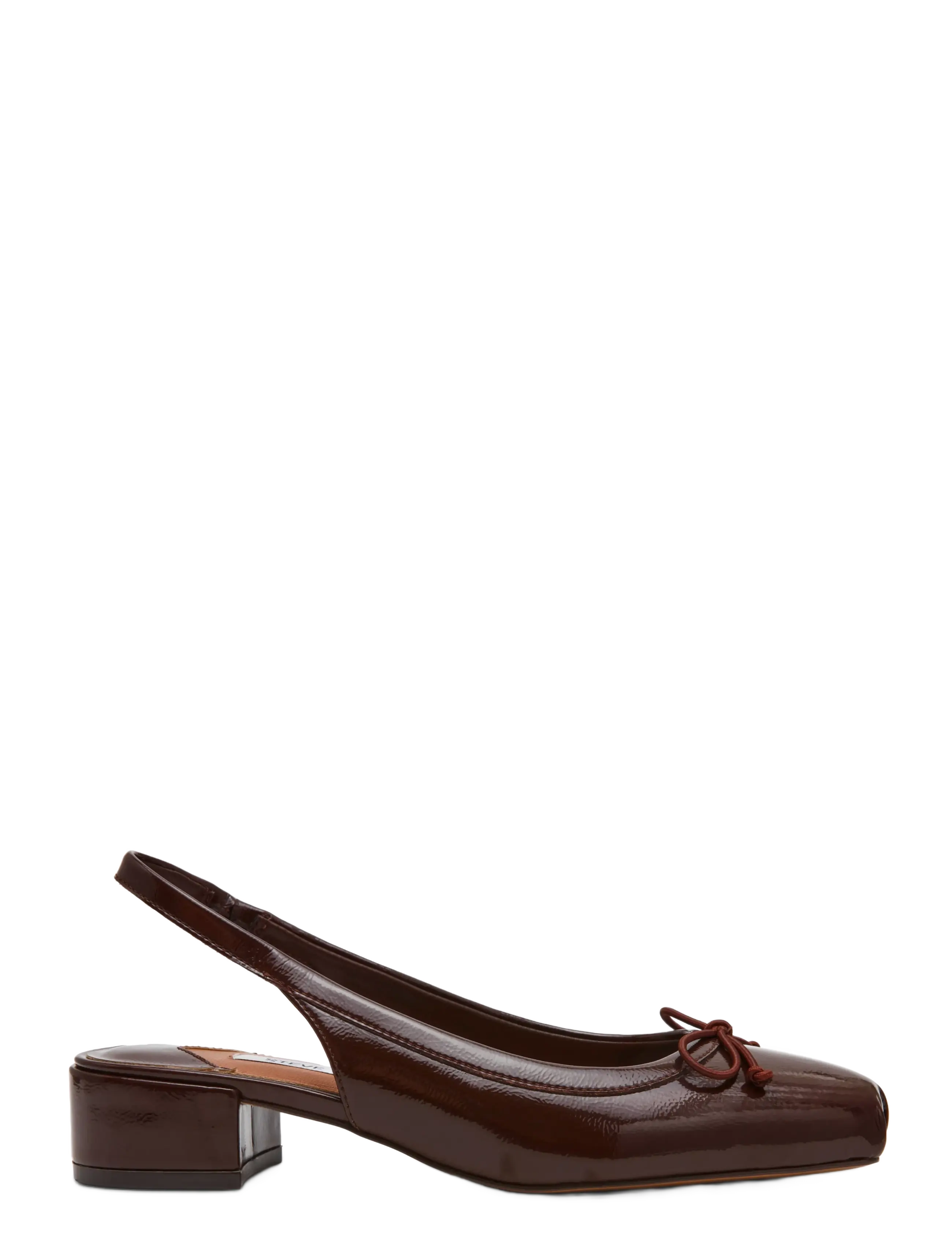 Steve Madden - Loved - slingbacks mit absatz - brn patent - 1