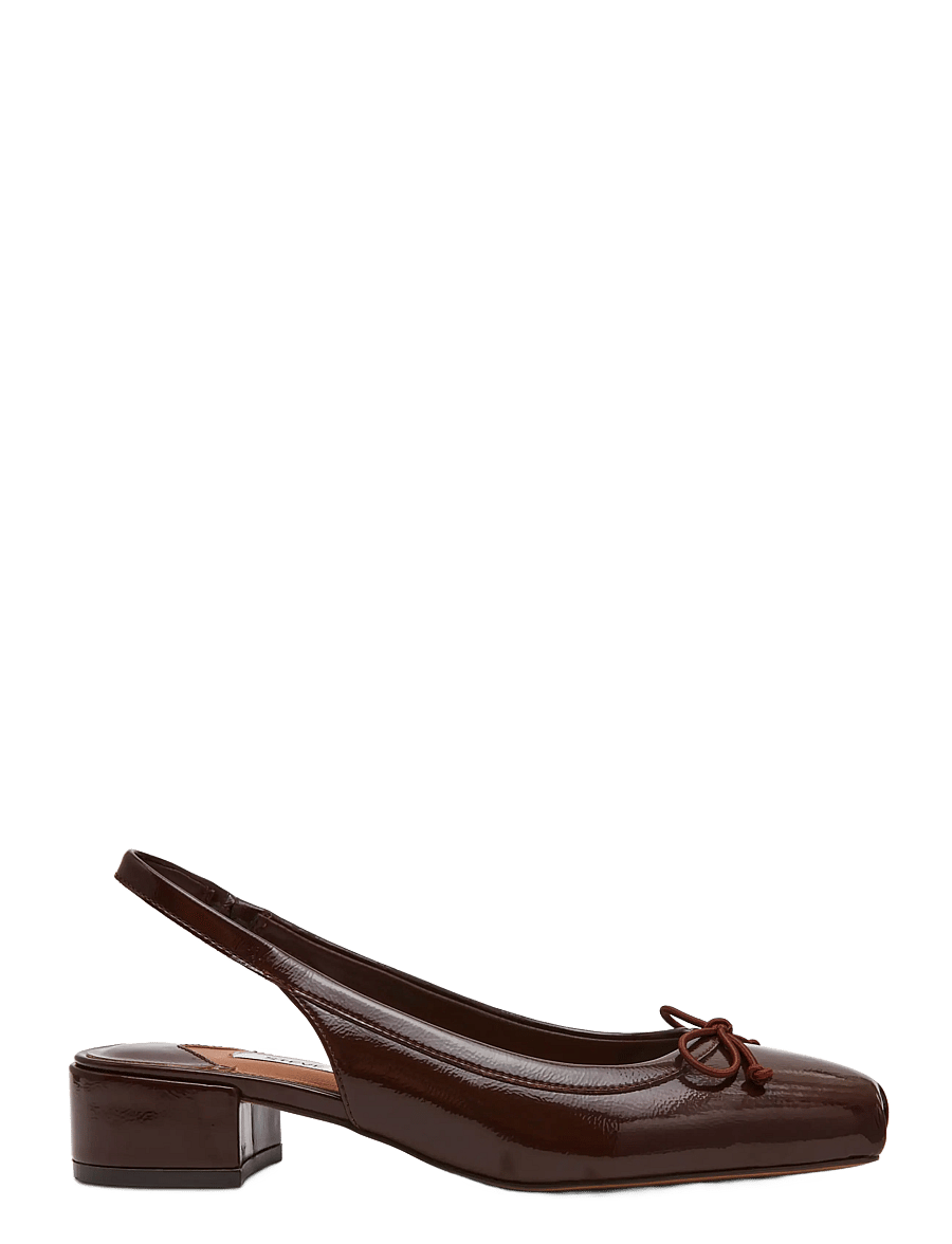 Steve Madden - Loved - slingbacks mit absatz - brn patent - 1