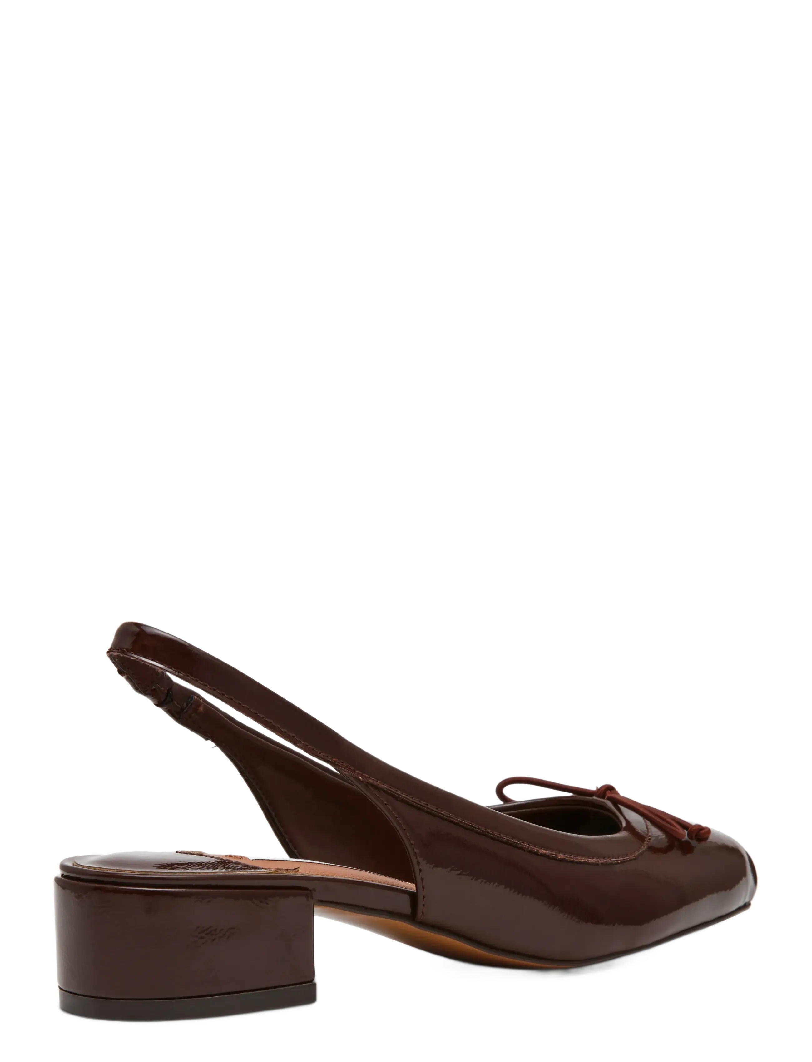 Steve Madden - Loved - slingbacks mit absatz - brn patent - 2