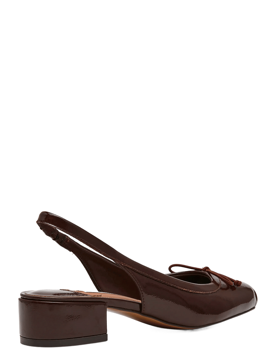 Steve Madden - Loved - slingbacks mit absatz - brn patent - 2