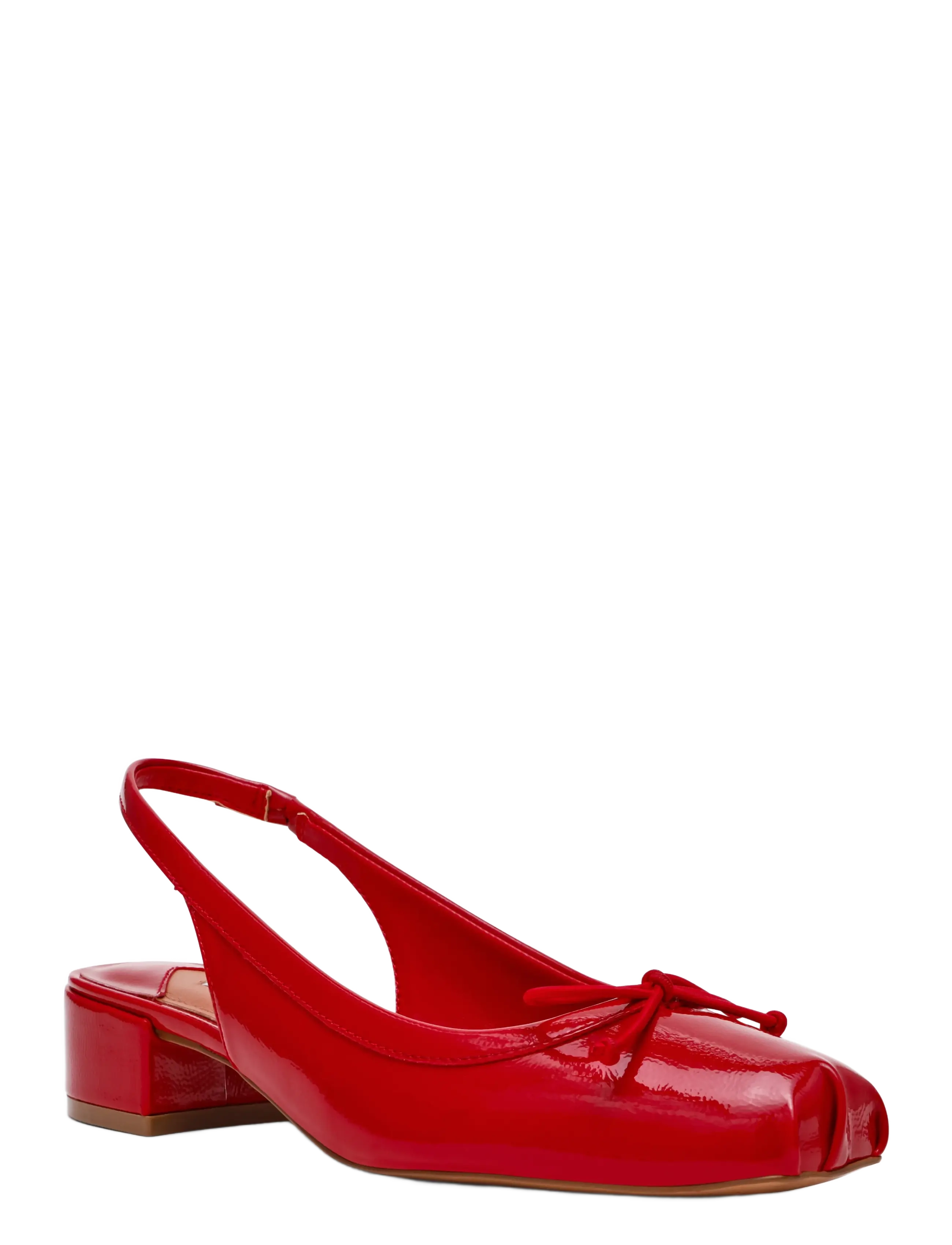 Steve Madden Loved - Slingbacks mit Absatz - RED CRINKLE PAT / red