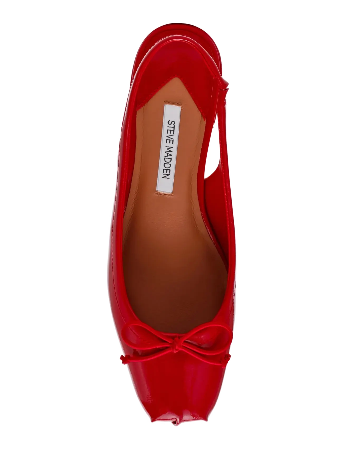 Steve Madden - Loved - slingbacks mit absatz - red crinkle pat - 5