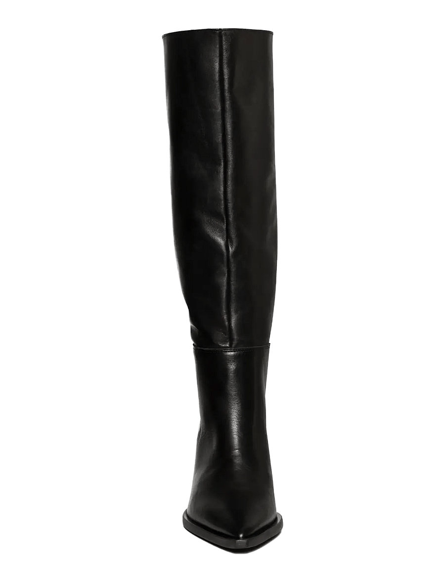 Steve Madden - Menthe - kniehohe stiefel - black leather - 2