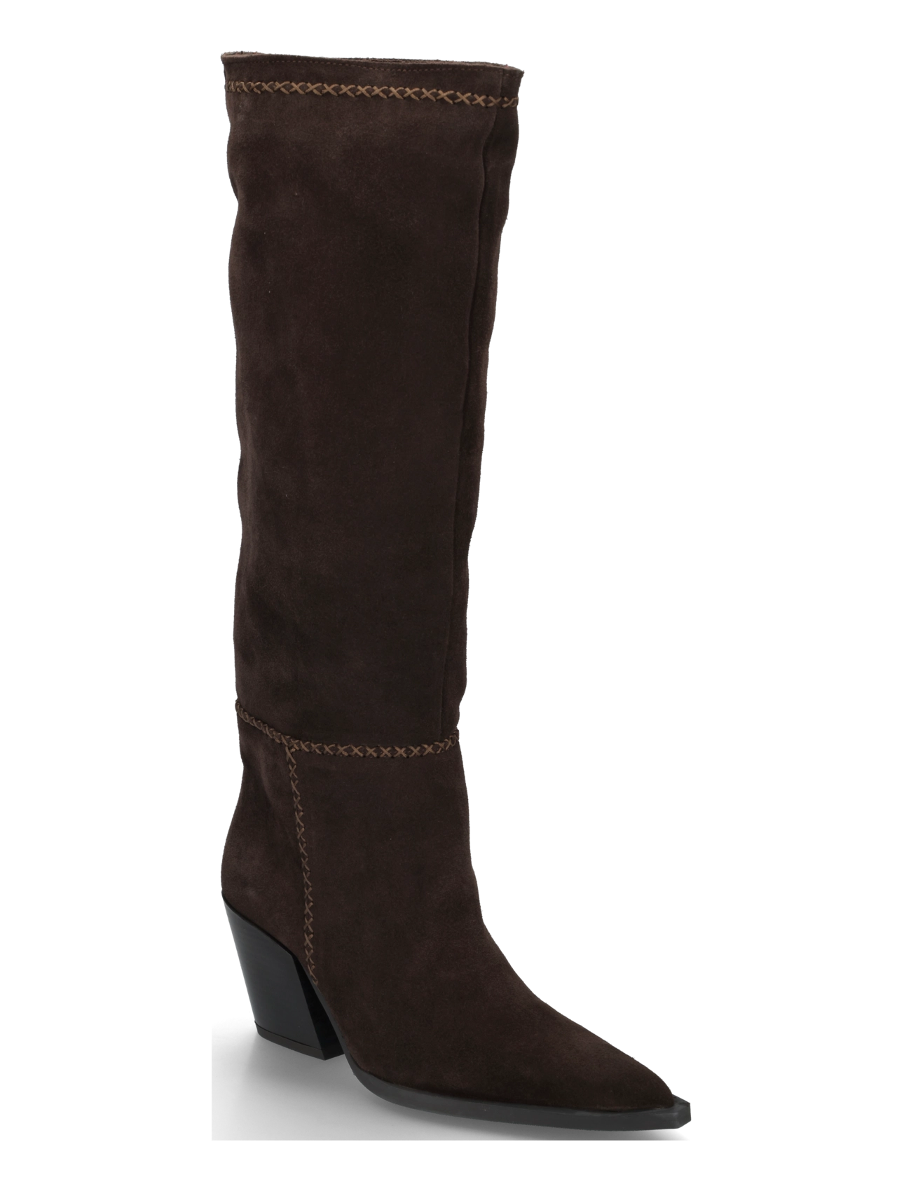 Steve Madden Myla - Wysokie kozaki - CHO BRN SUEDE / brown