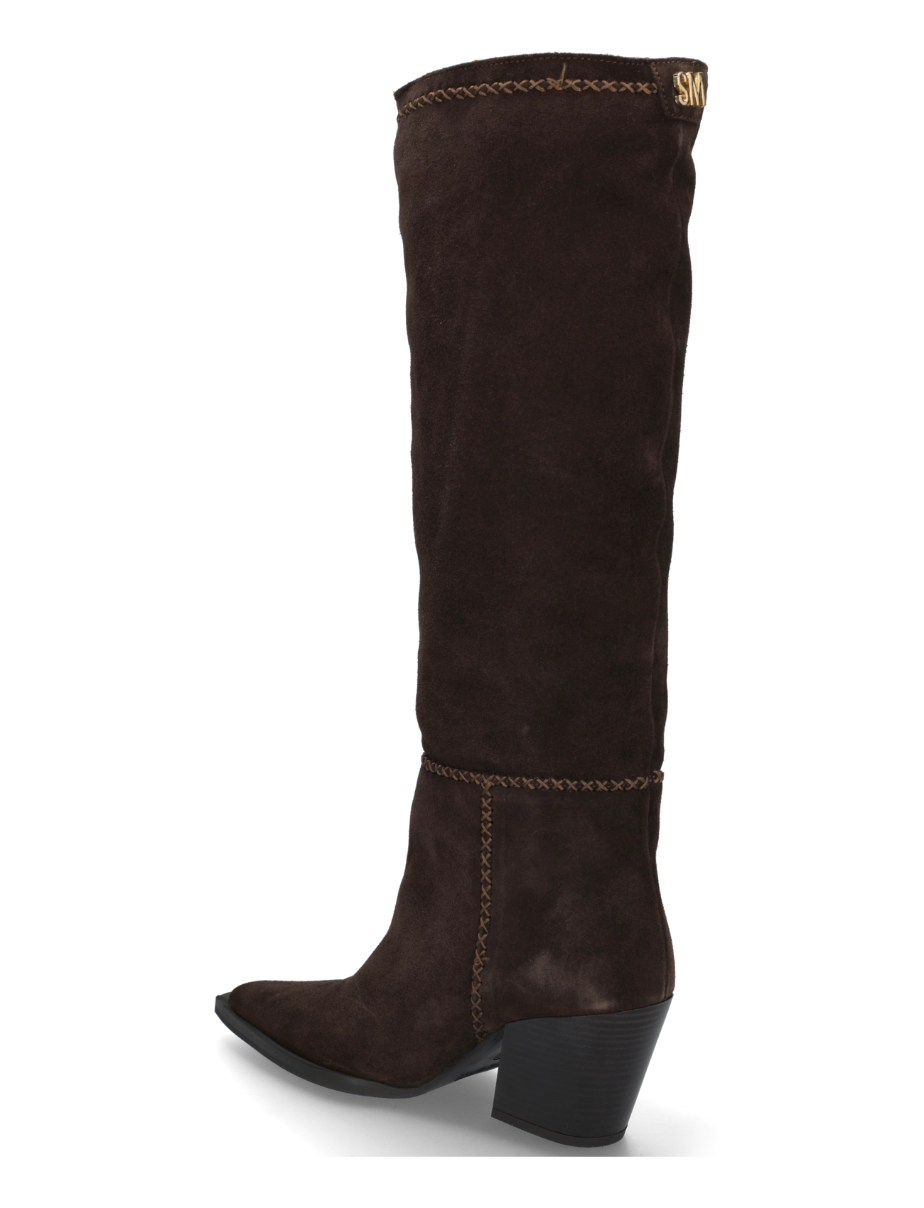 Steve Madden - Myla - knähöga stövlar - cho brn suede - 1