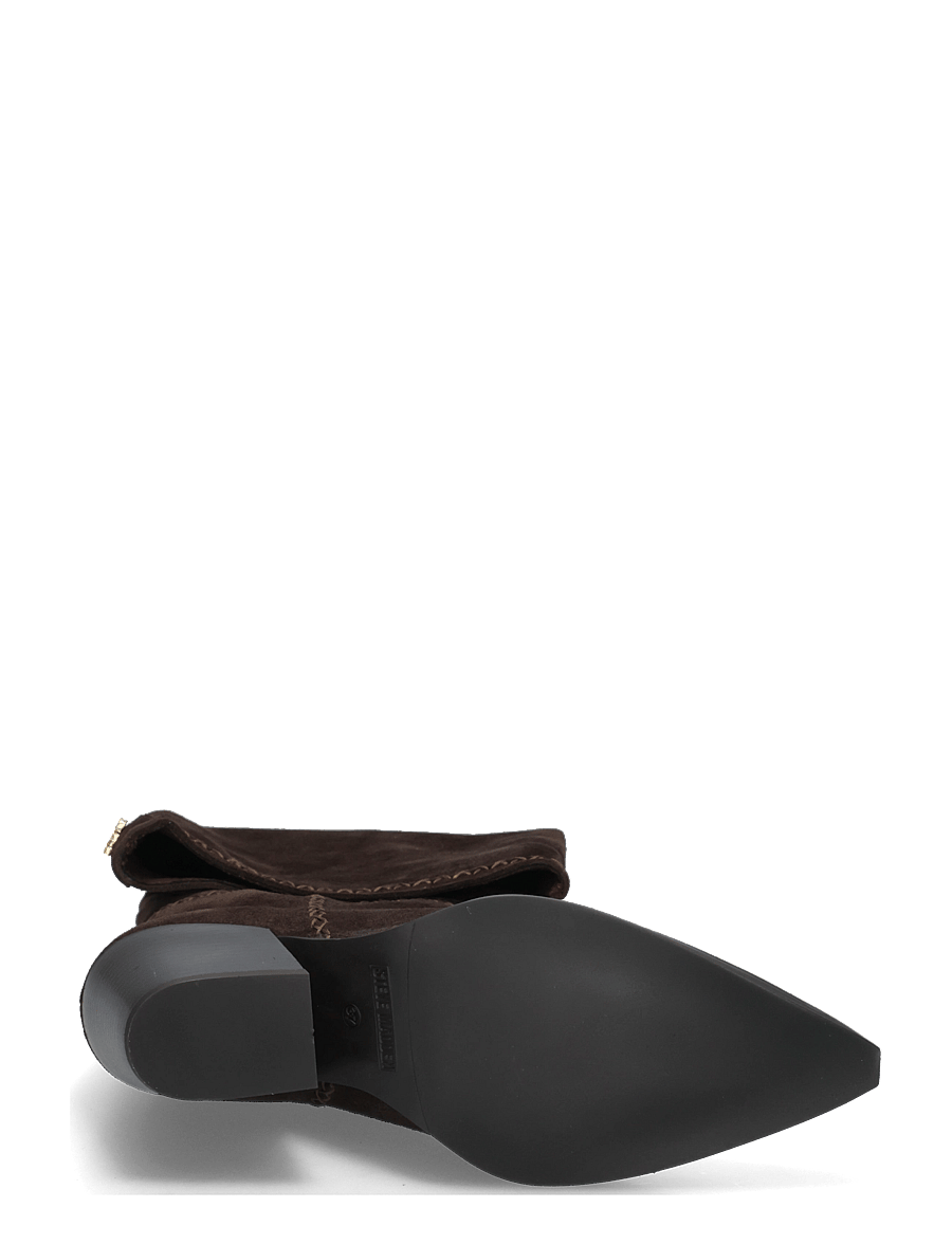 Steve Madden - Myla - knähöga stövlar - cho brn suede - 4