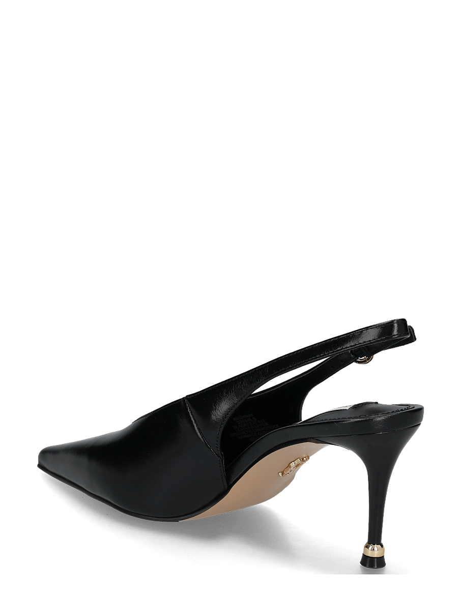 Steve Madden - Archway - heeled slingbacks - black leather - 1