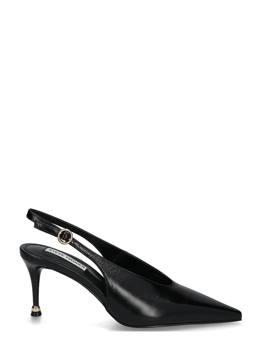 Steve Madden - Archway - heeled slingbacks - black leather - 2