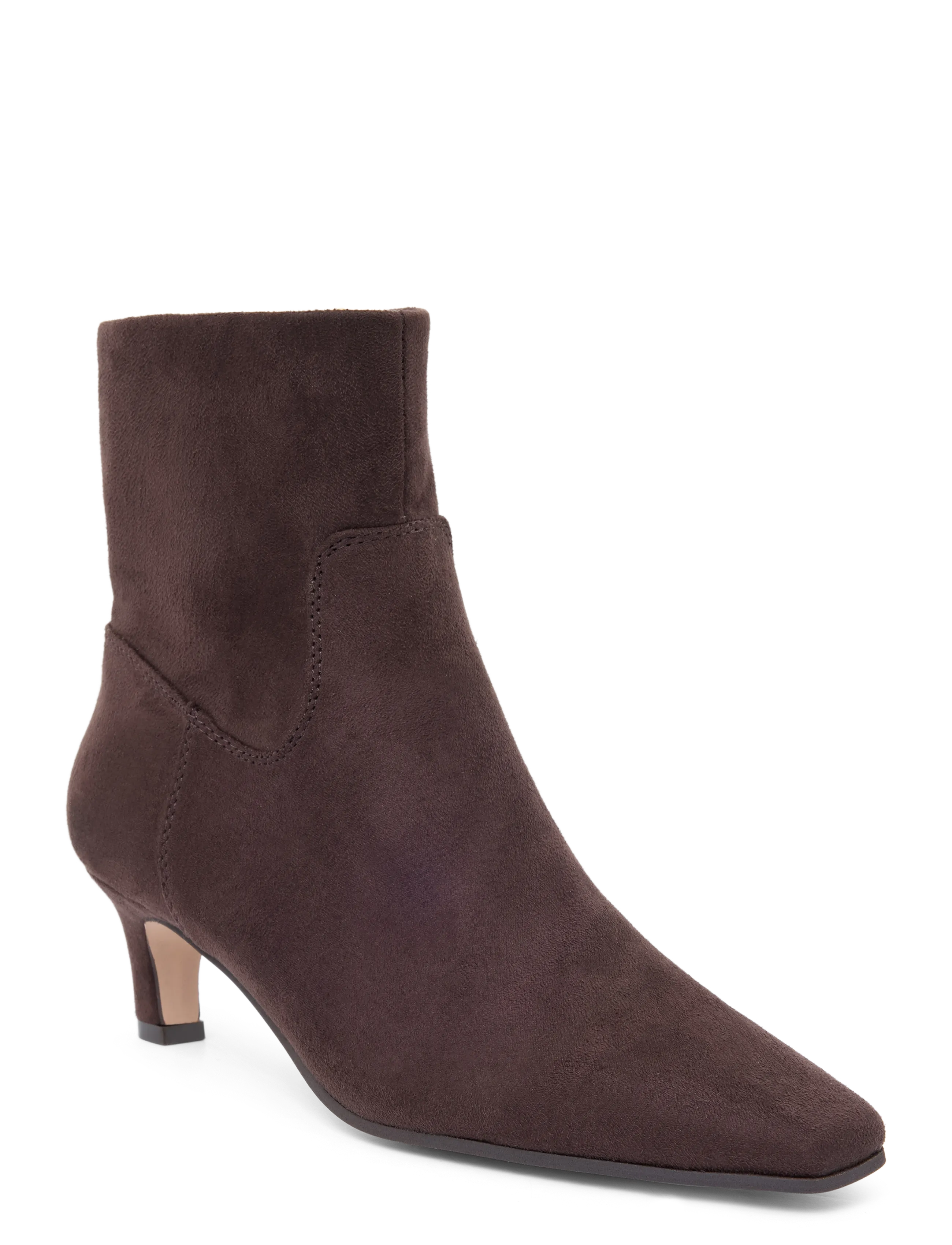 Steve Madden Davis-S - Kontsaga poolsaapad - DK BROWN FABRIC / brown