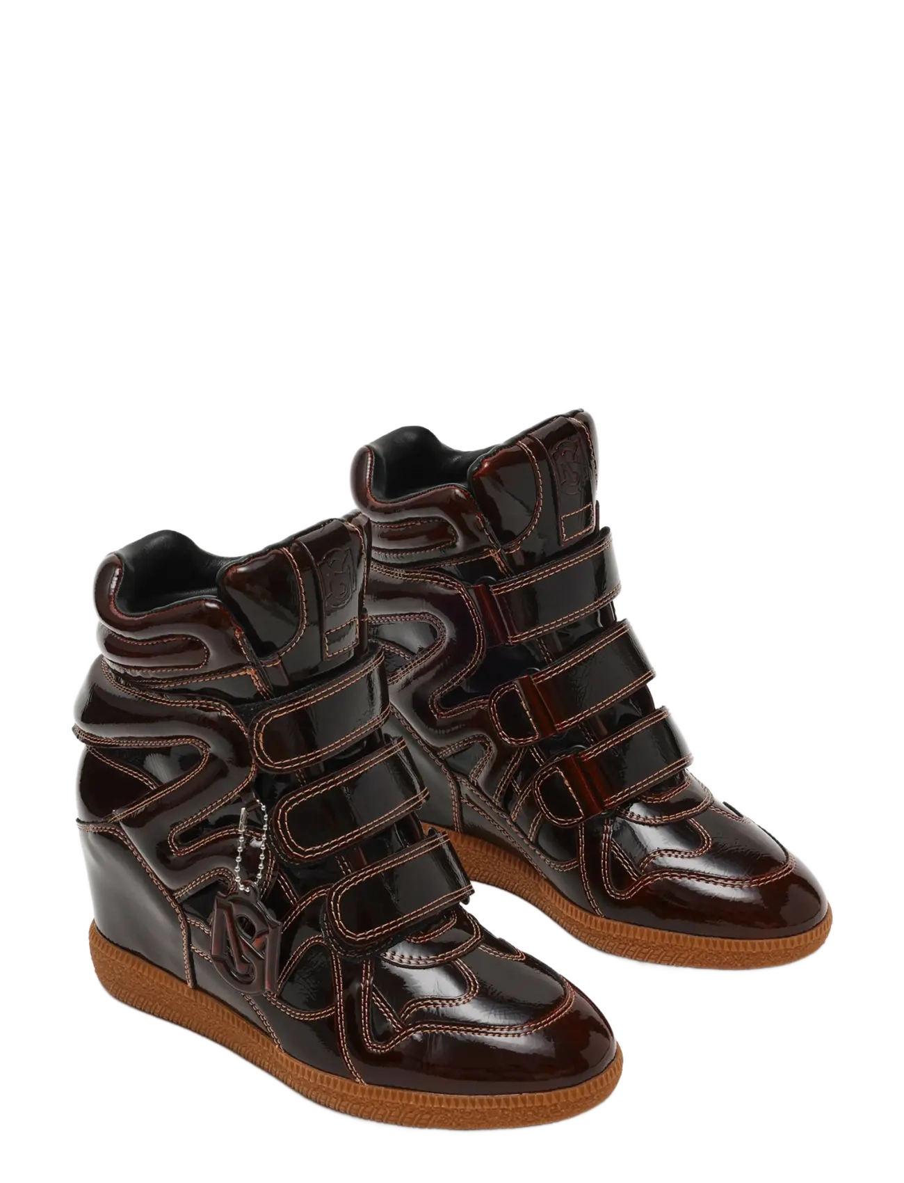Steve Madden - Mavis - brn patent - 1