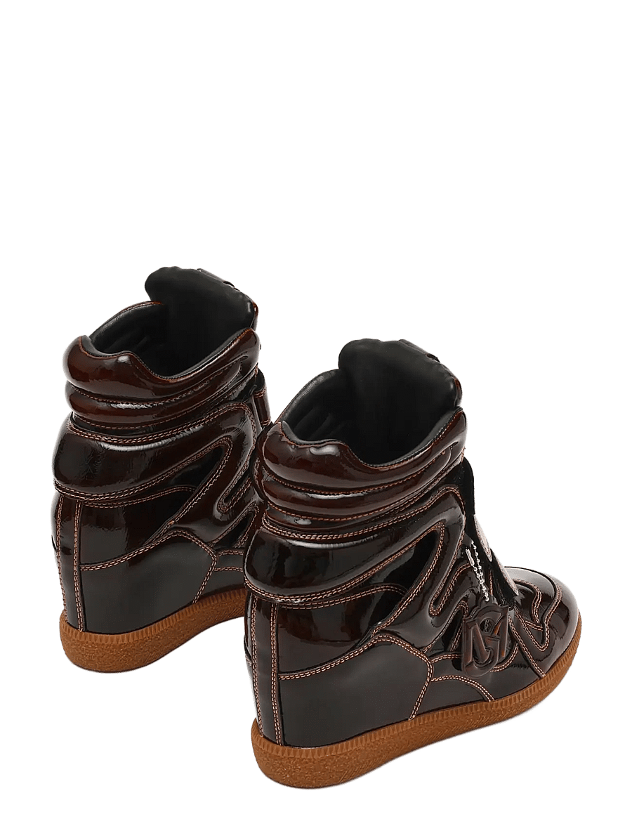 Steve Madden - Mavis - brn patent - 2