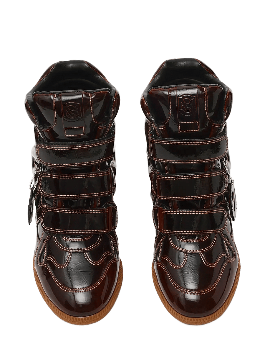 Steve Madden - Mavis - brn patent - 3