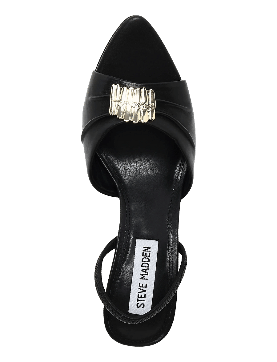 Steve Madden - Kandy - kontsaga slingback-kingad - black leather - 3