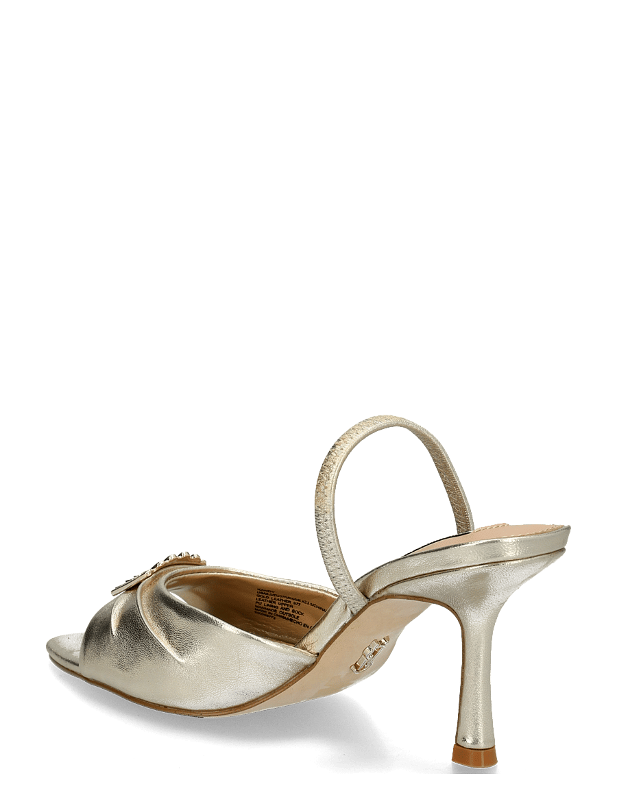 Steve Madden - Kandy - slingbacks med hæle - gold leather - 1
