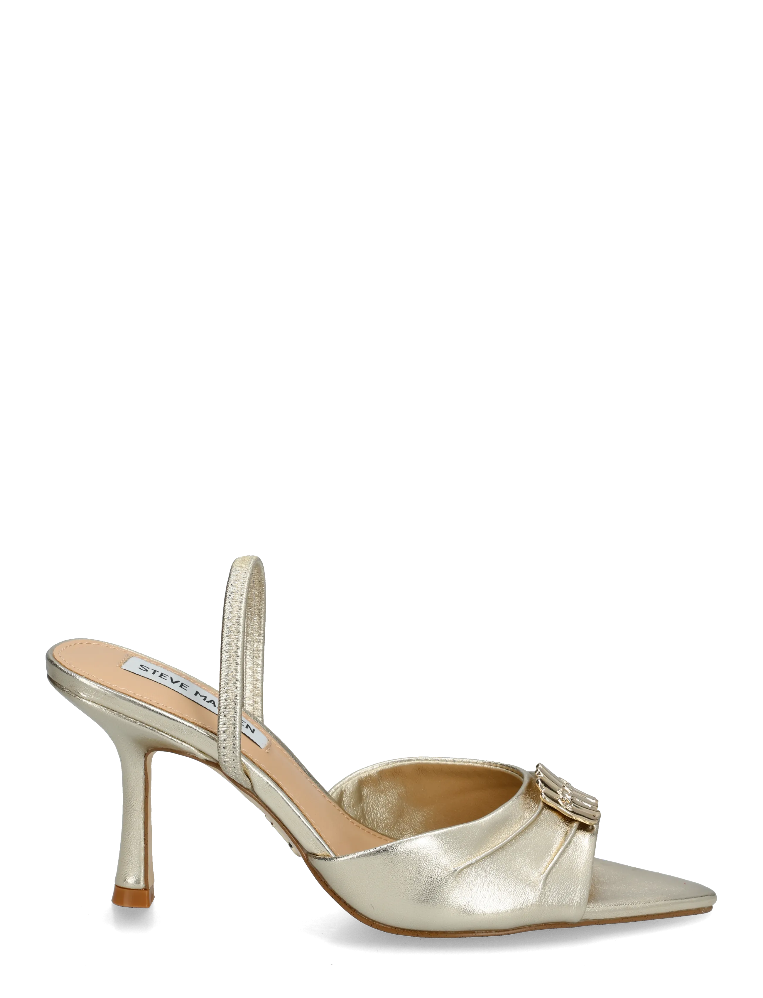 Steve Madden - Kandy - heeled slingbacks - gold leather - 2
