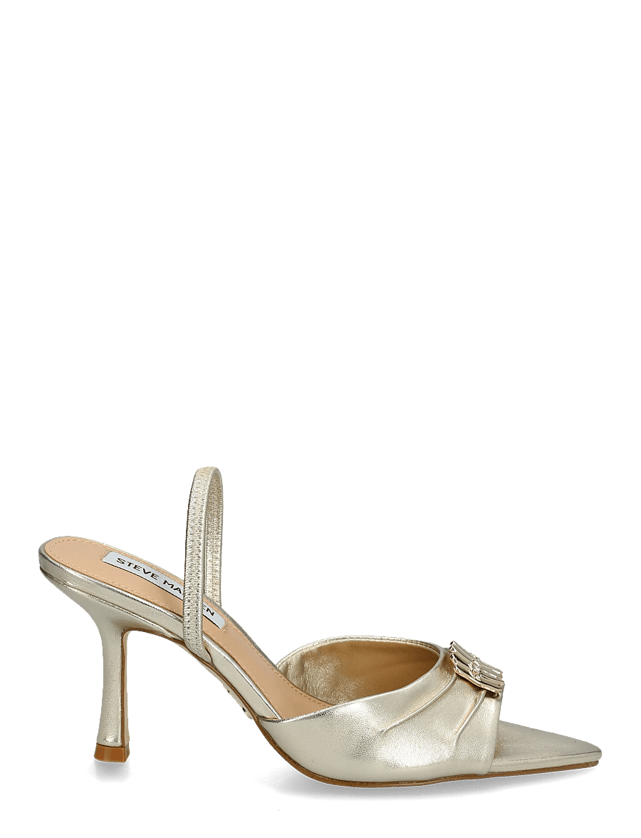 Steve Madden - Kandy - heeled slingbacks - gold leather - 2
