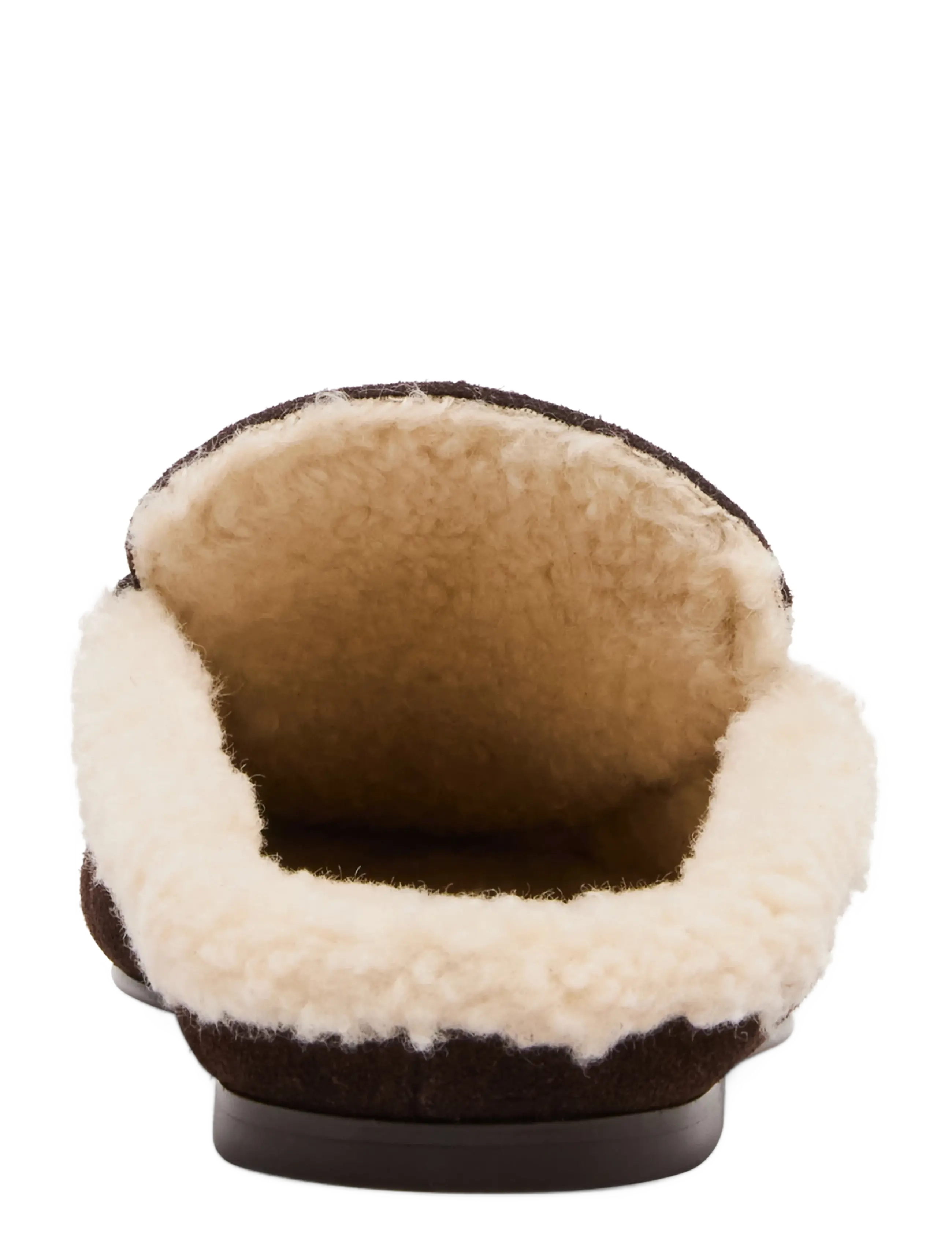 Steve Madden - Rafe-F - flade mules - chocolate brown suede - 4