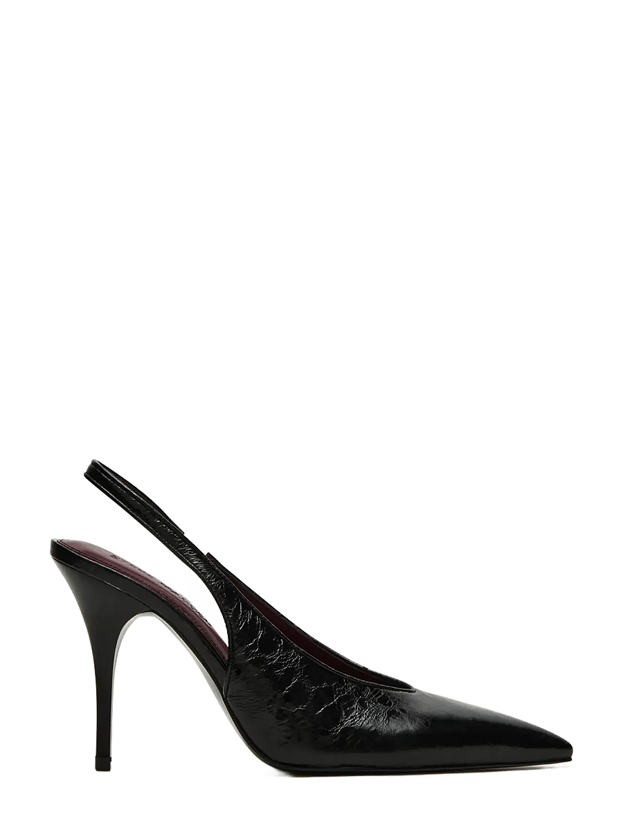 Steve Madden - Andromeda - slingbacks mit absatz - black leather - 0