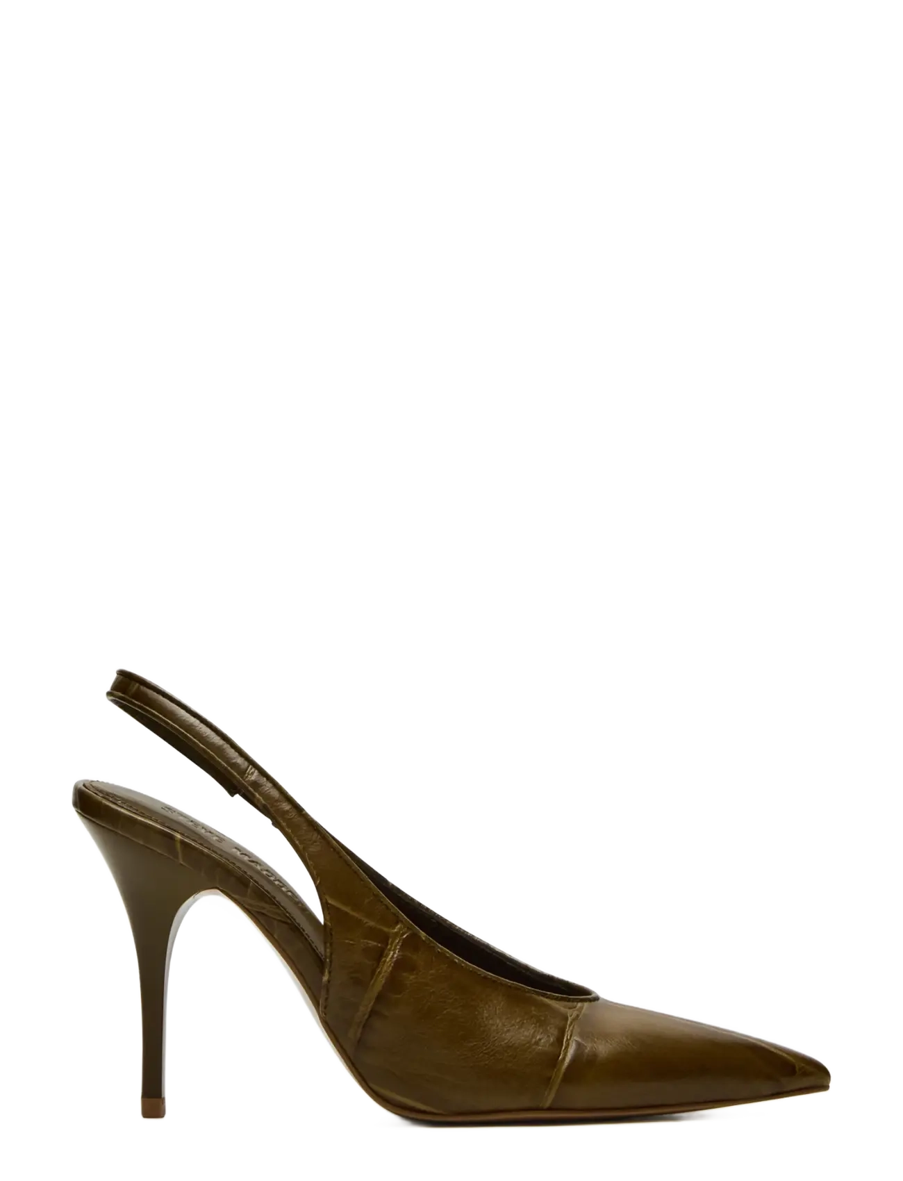Steve Madden Andromeda - Skor - GRN CROCO / khaki/green