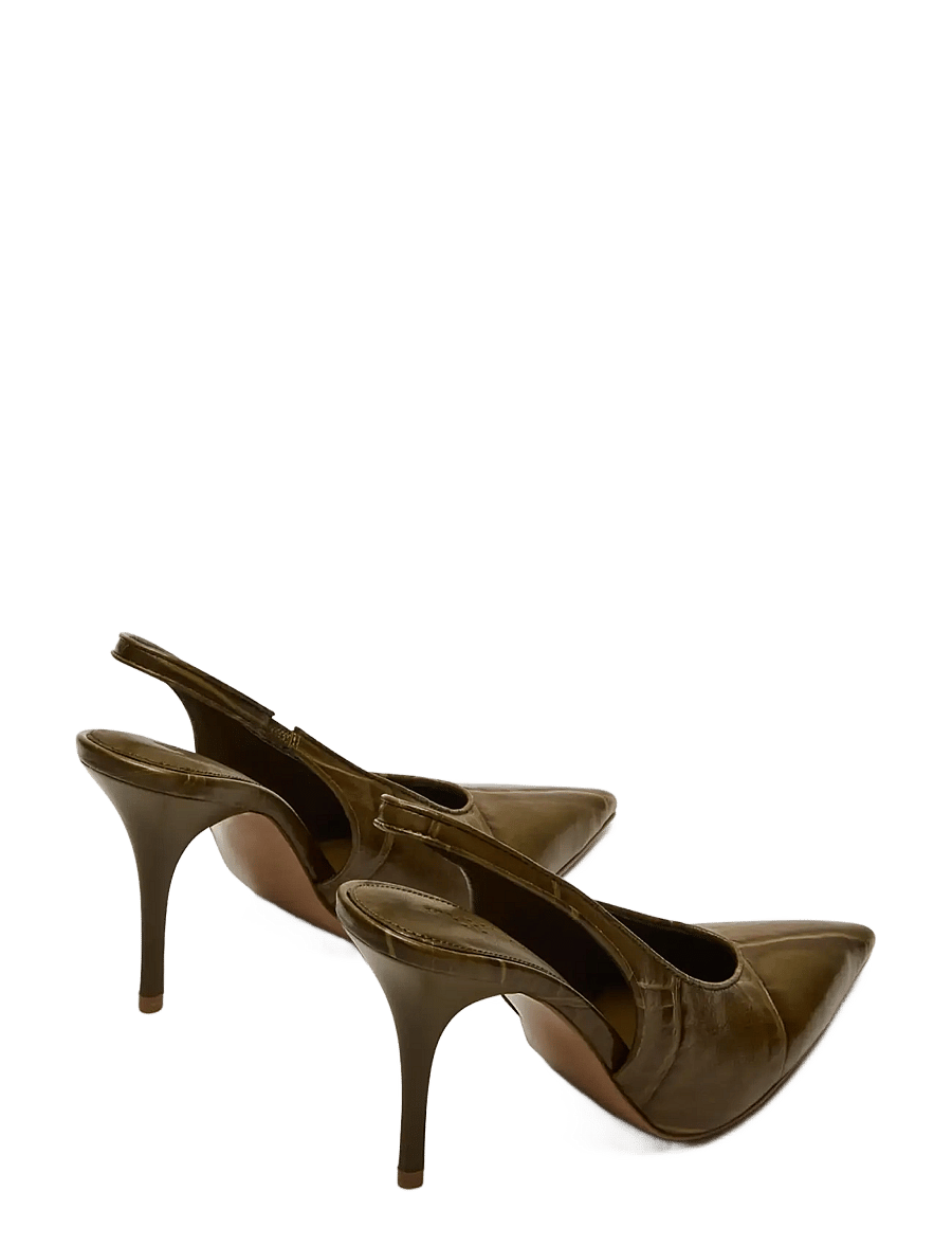 Steve Madden - Andromeda - slingbacks mit absatz - grn croco - 2