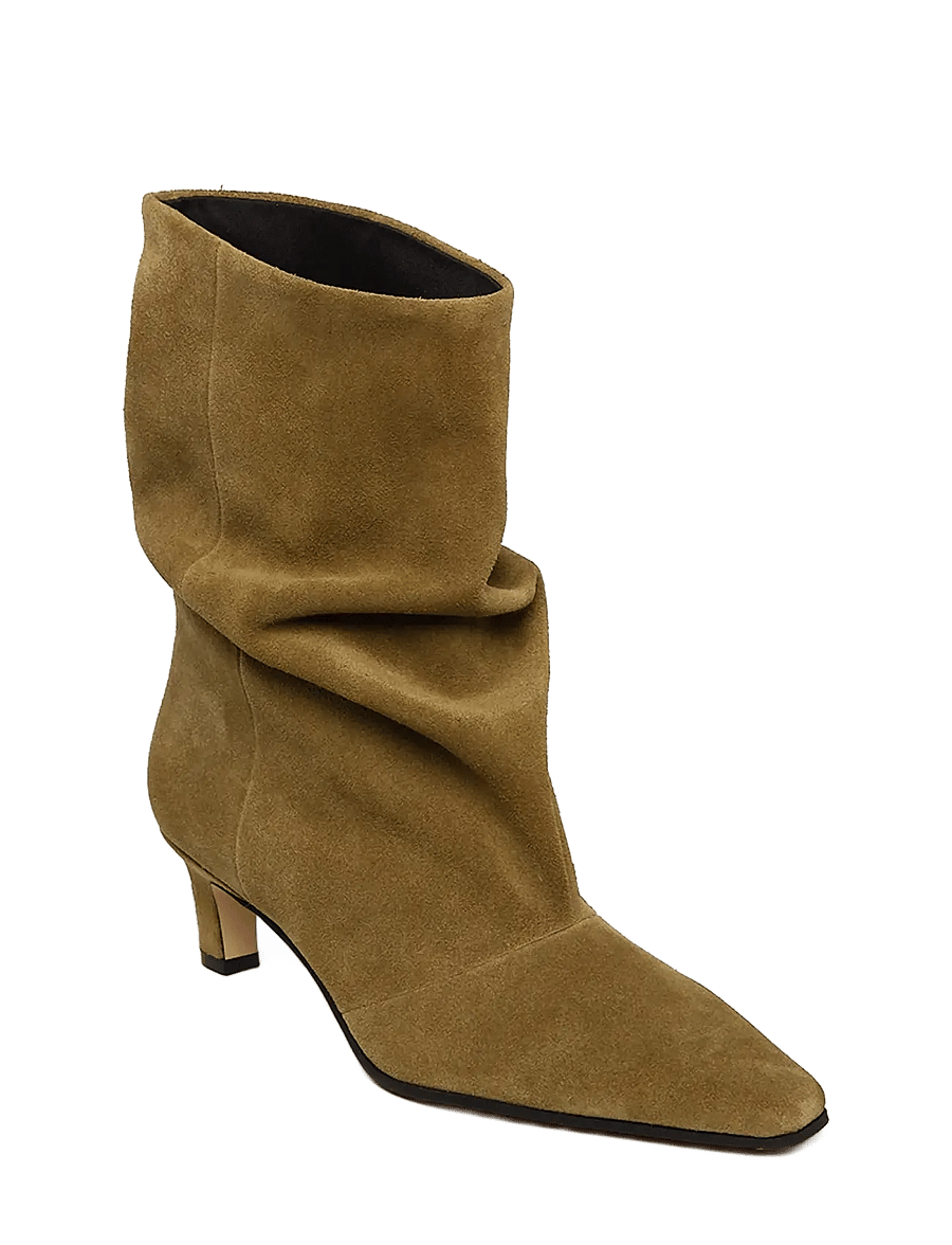 Steve Madden - Vexa - kontsaga poolsaapad - khaki olv suede - 0