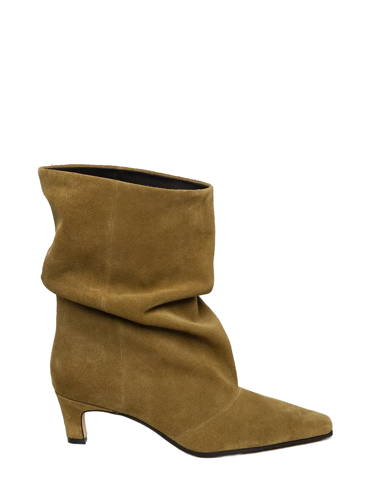 Steve Madden - Vexa - kontsaga poolsaapad - khaki olv suede - 1