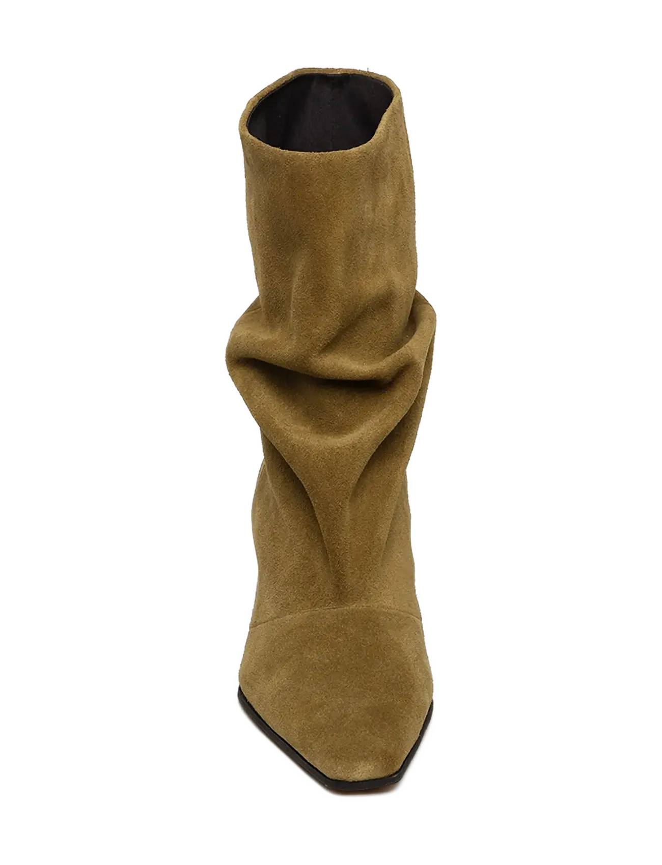 Steve Madden - Vexa - kontsaga poolsaapad - khaki olv suede - 2