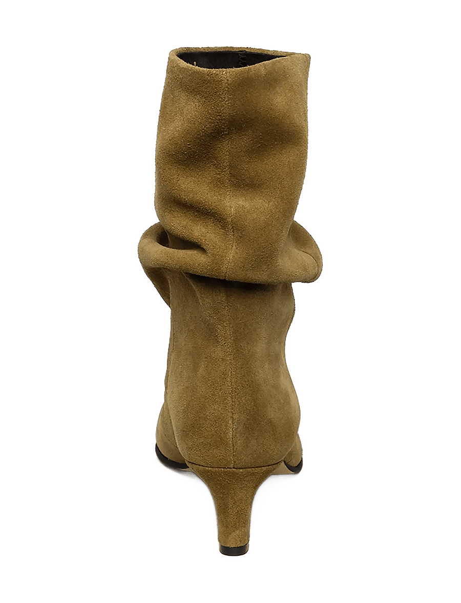 Steve Madden - Vexa - kontsaga poolsaapad - khaki olv suede - 3