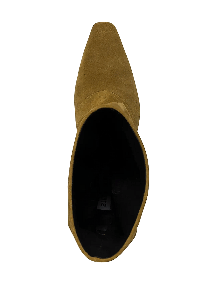 Steve Madden - Vexa - kontsaga poolsaapad - khaki olv suede - 4