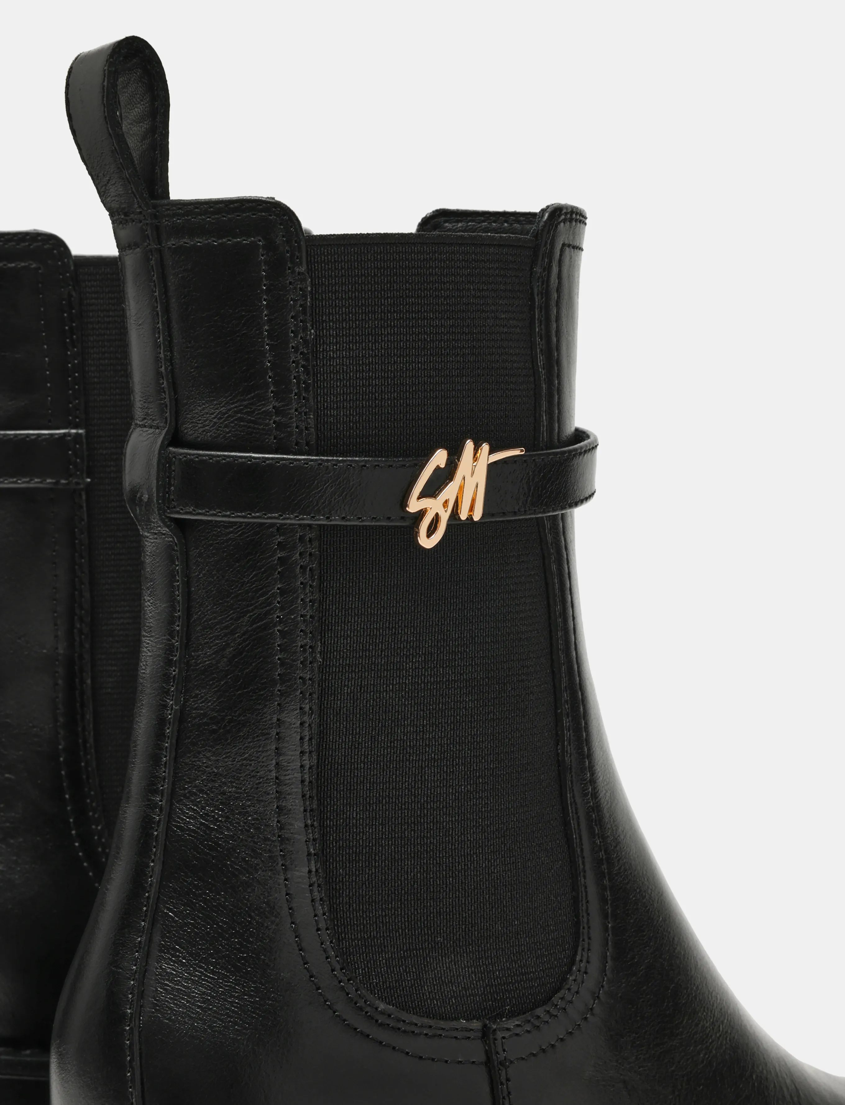 Steve Madden - Charity-SM - chelsea boots - black leather - 4