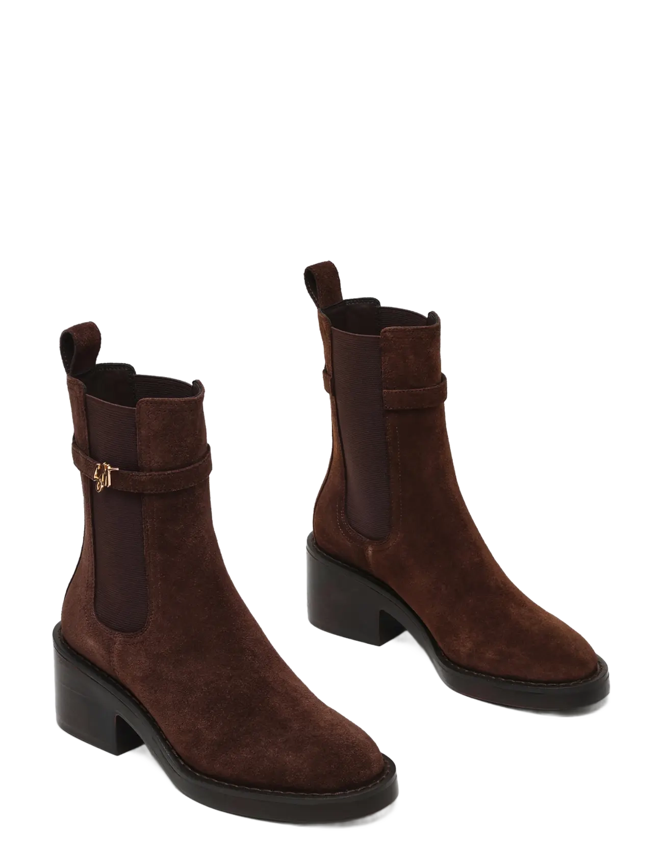 Steve Madden - Charity-SM - chelsea boots - chocolate brown suede - 1