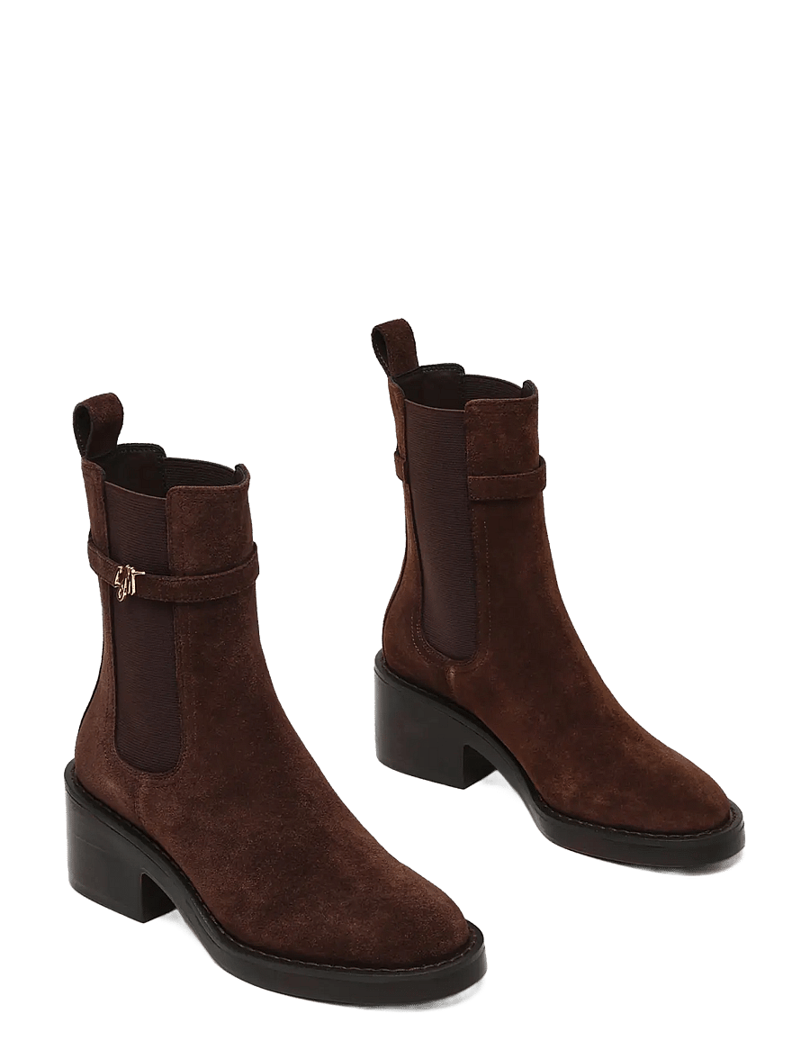 Steve Madden - Charity-SM - chelsea boots - chocolate brown suede - 1