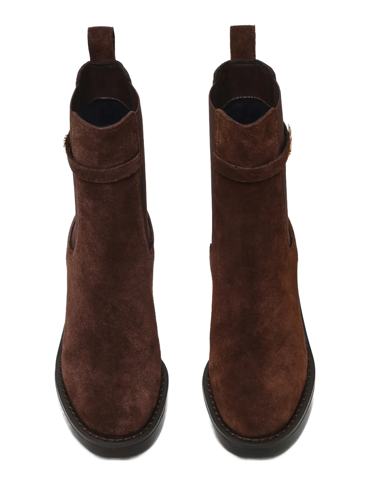 Steve Madden - Charity-SM - chelsea boots - chocolate brown suede - 3